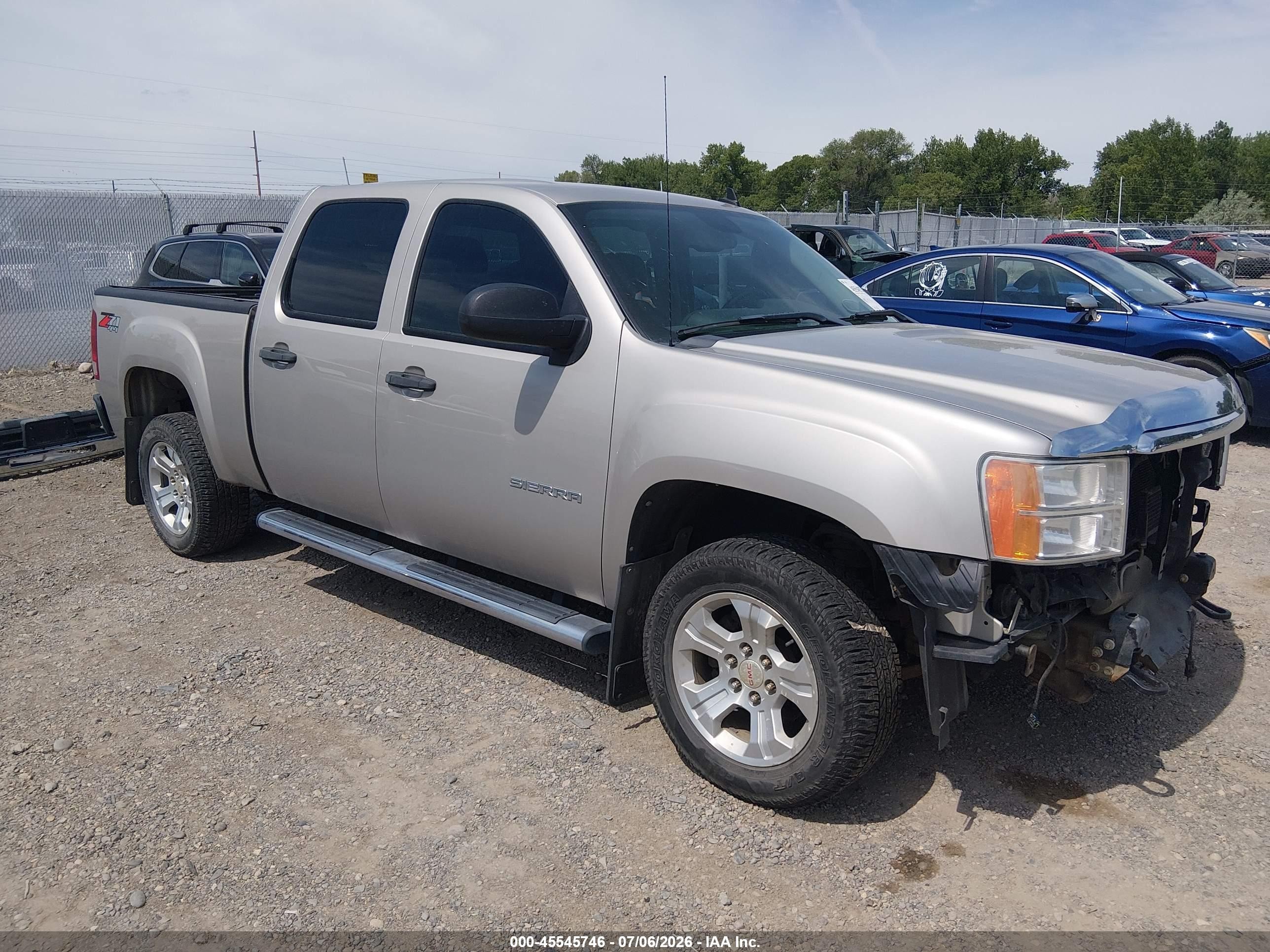 2009 GMC Sierra 1500 Work Truck, VIN 3GTEK13M69G191047 — Front end
