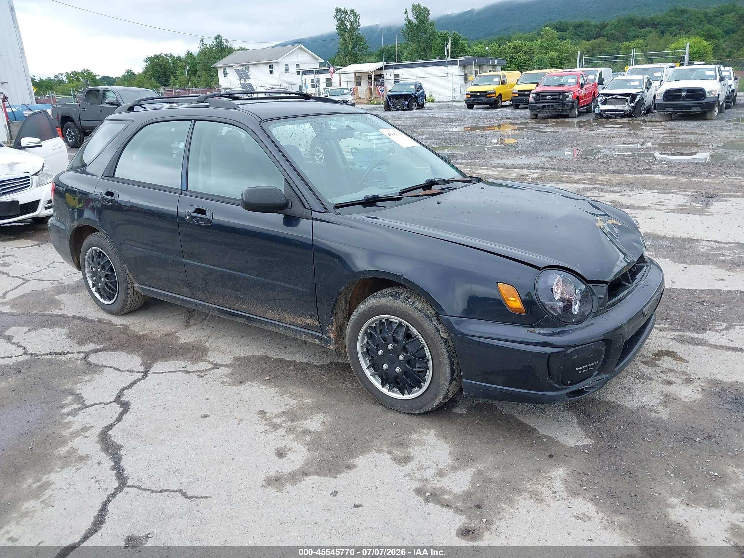 2002 Subaru Impreza TS Sport, VIN JF1GG65512G806432 — Перед