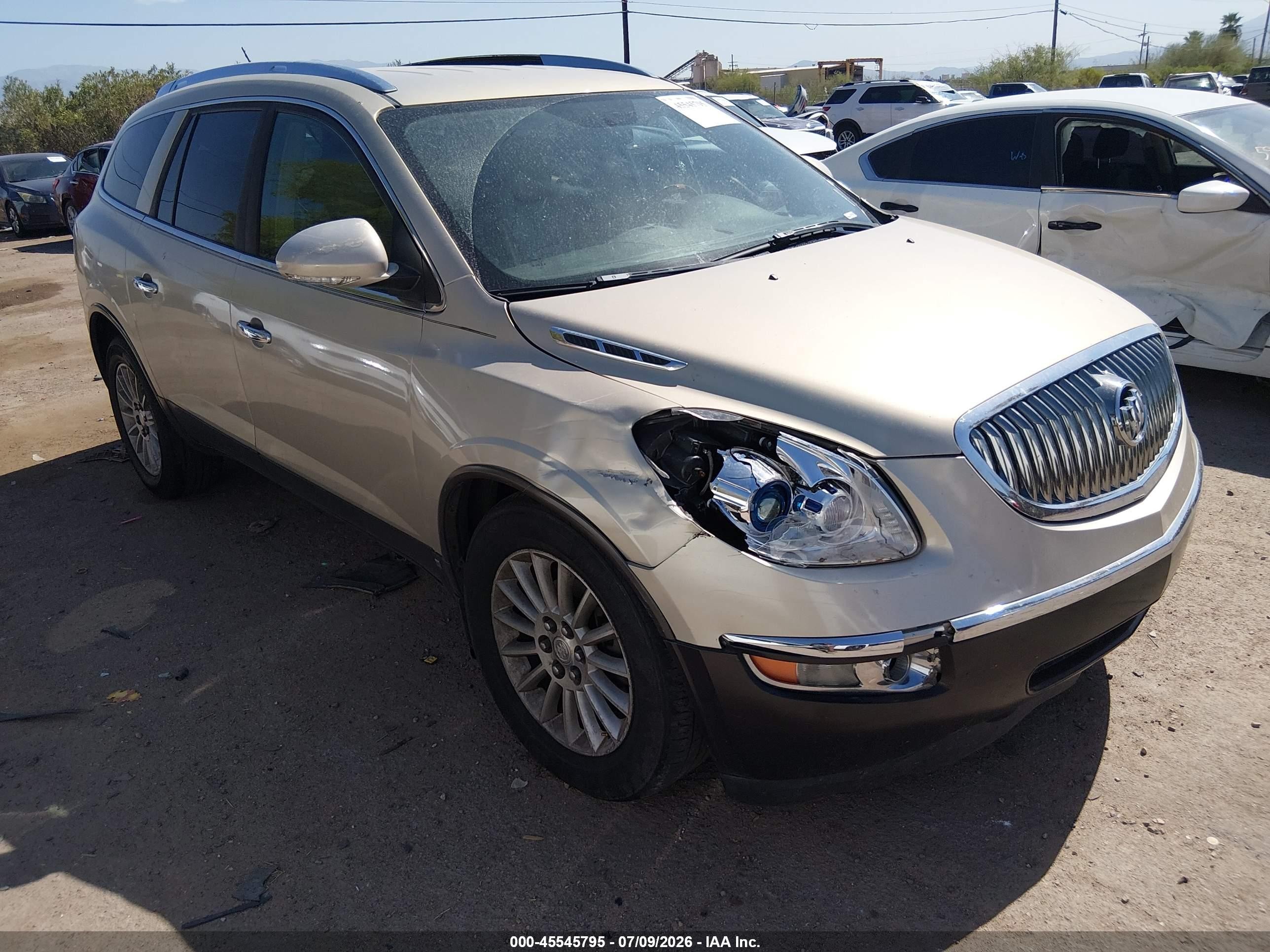 2009 Buick Enclave CXL, VIN 5GAEV23D39J159525 — Перед