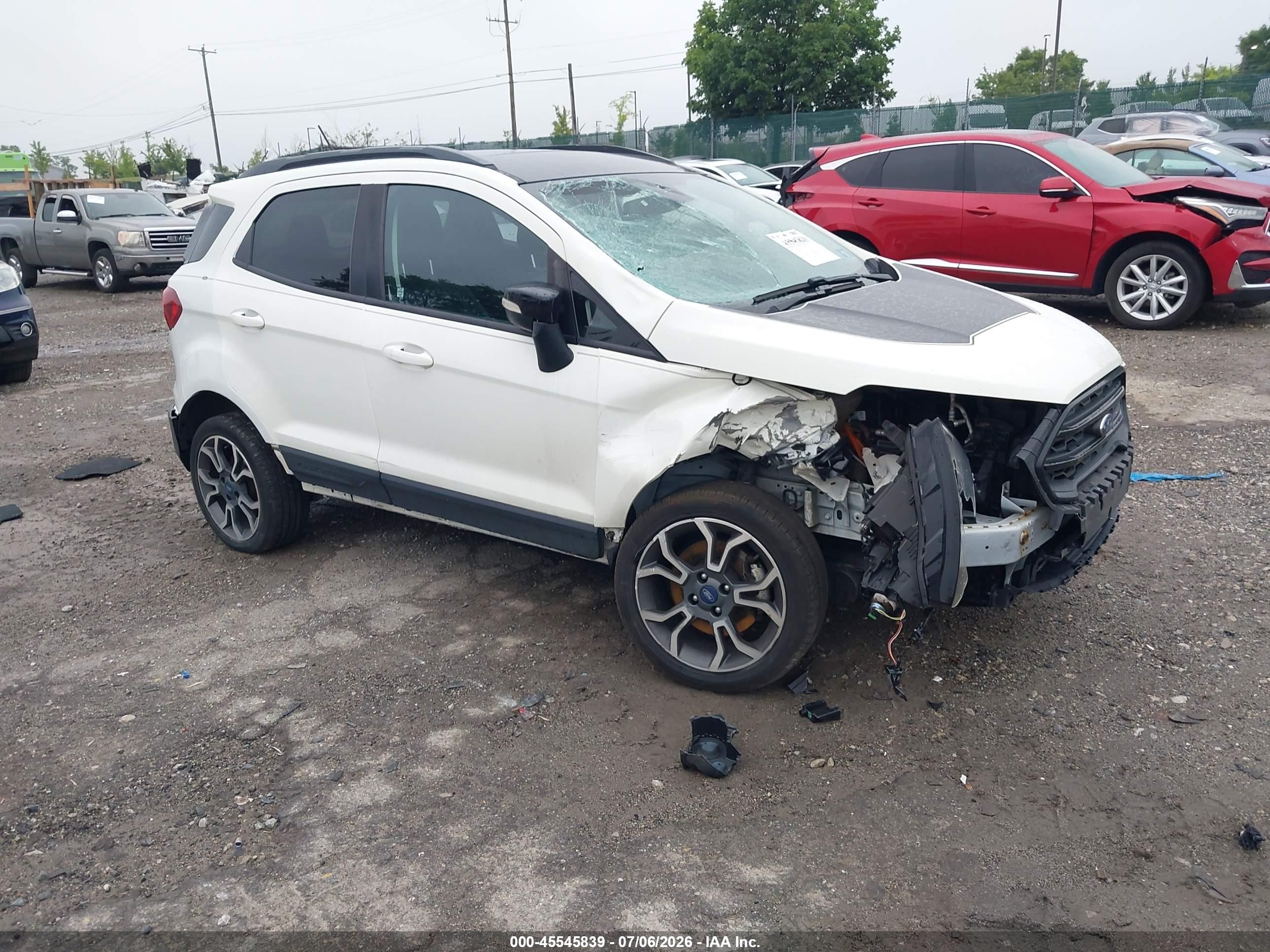2019 Ford EcoSport SES, VIN MAJ6S3JL6KC282358 — Front end