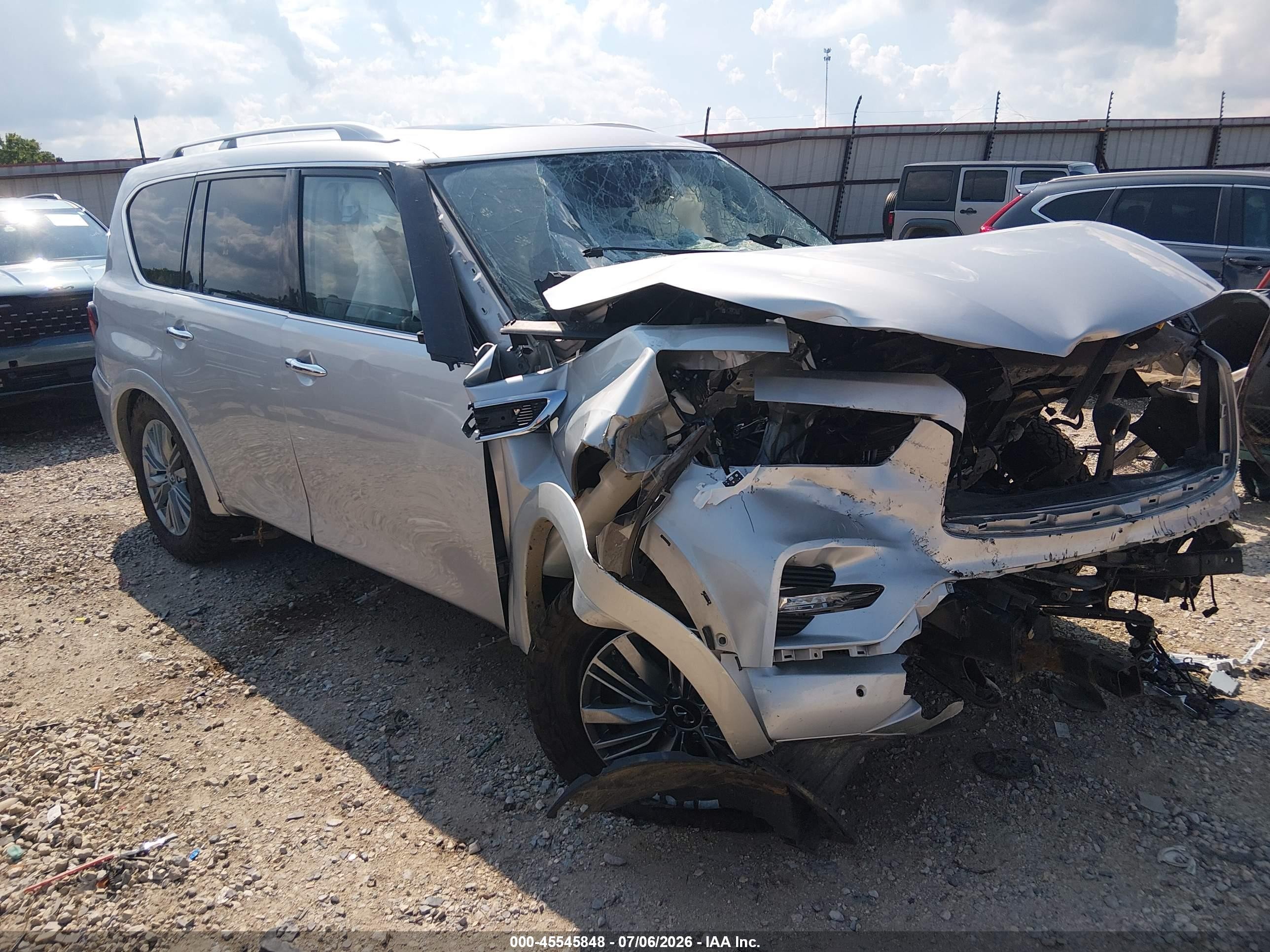 2022 Infiniti QX80 Premium Select, VIN JN8AZ2AFXN9743801 — All over
