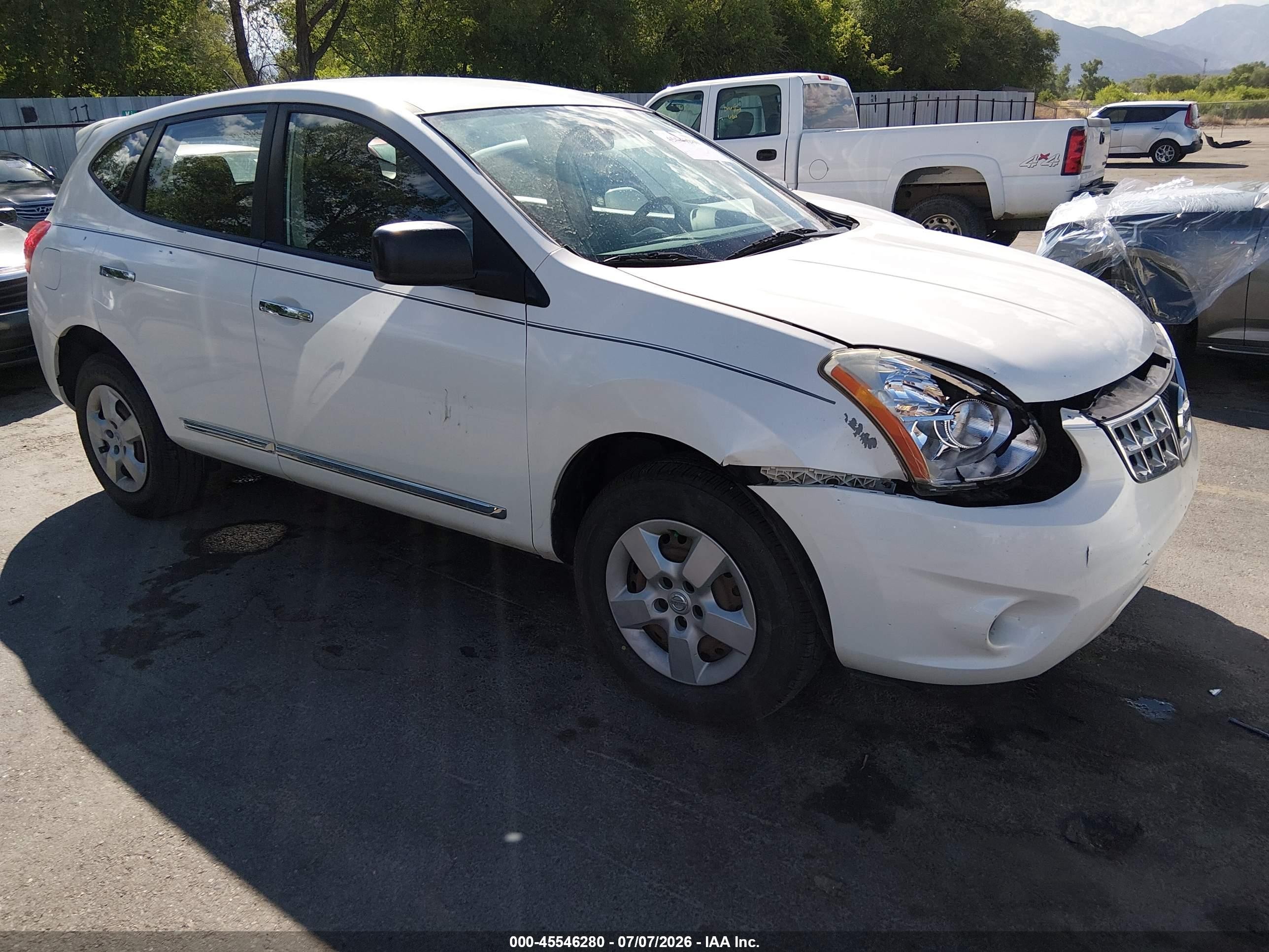 2013 Nissan Rogue SL, VIN JN8AS5MV2DW642485 — Front end