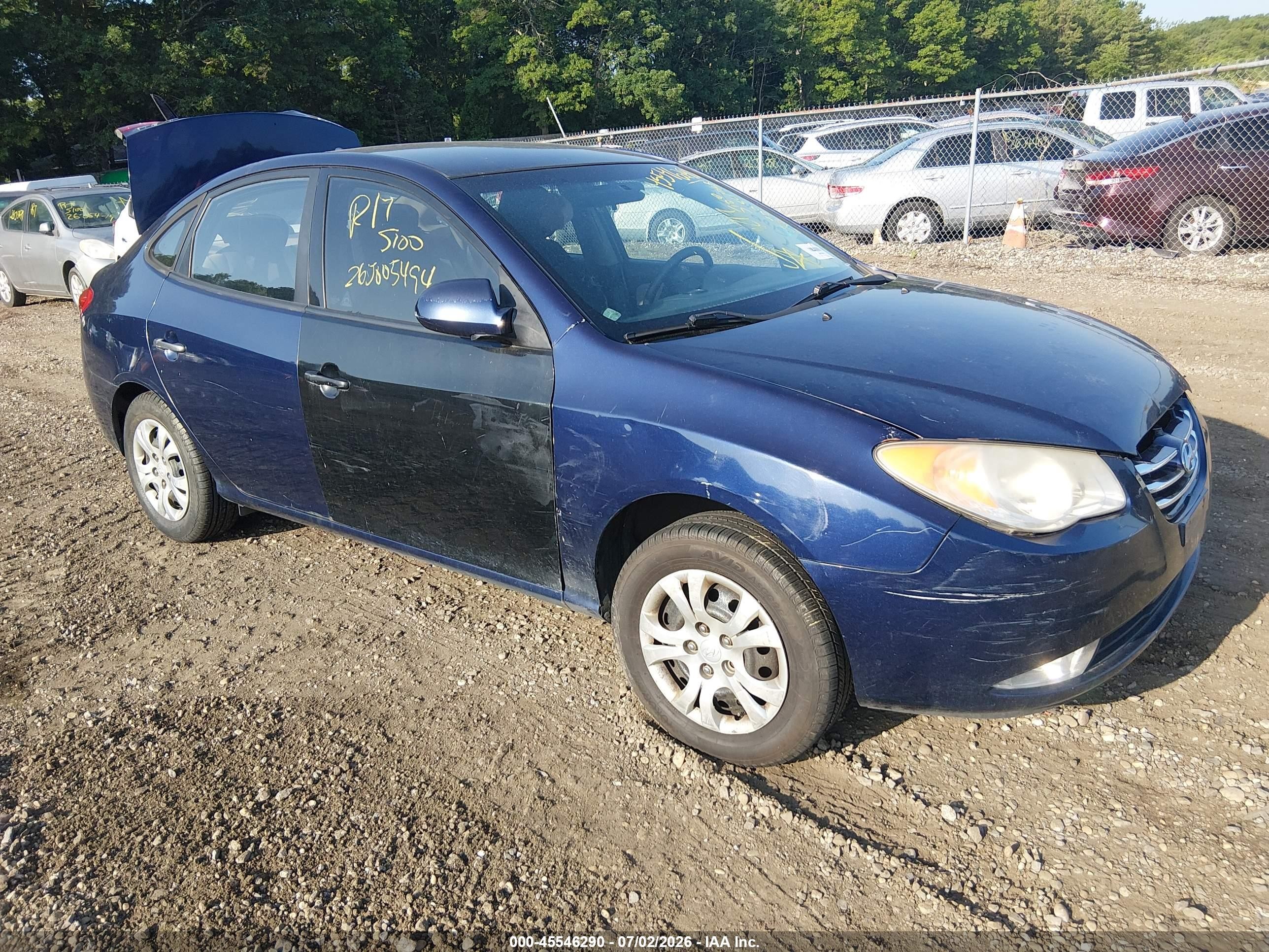 2010 Hyundai Elantra GLS, VIN KMHDU4AD1AU158223 — All over