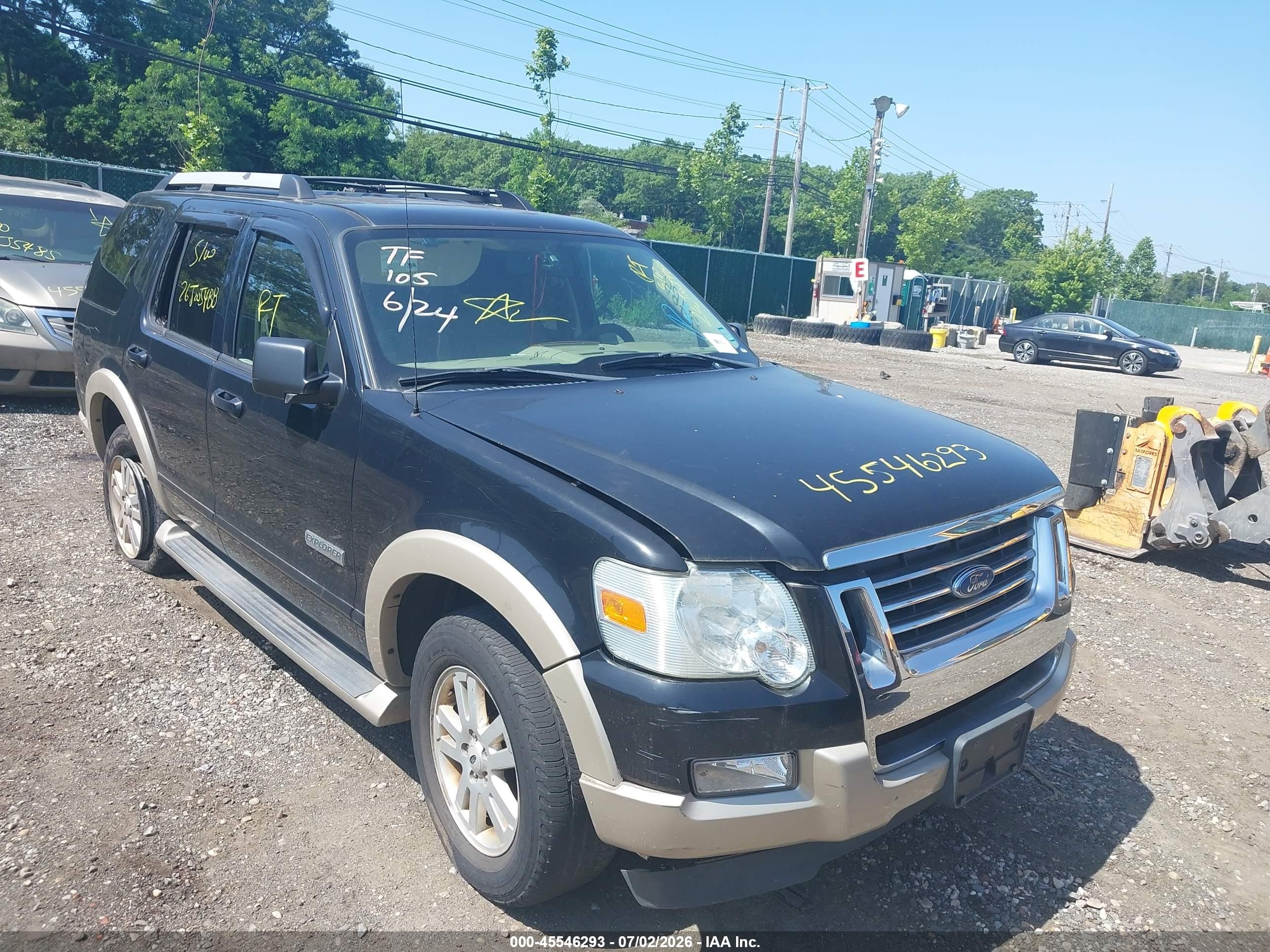 2007 Ford Explorer Eddie Bauer, VIN 1FMEU74E77UB24726 — All over