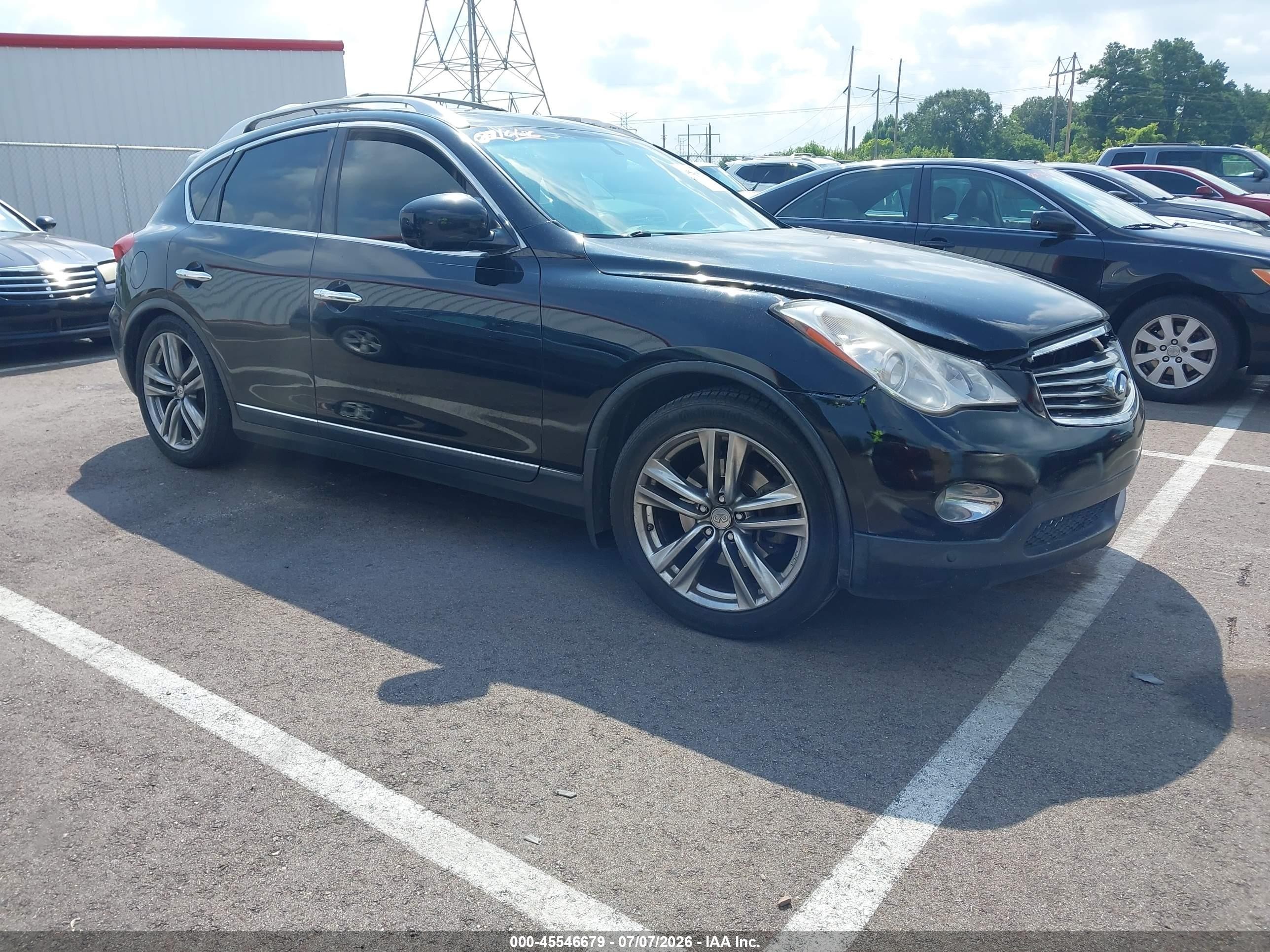 2011 Infiniti EX Journey, VIN JN1AJ0HP5BM801542 — Normal wear