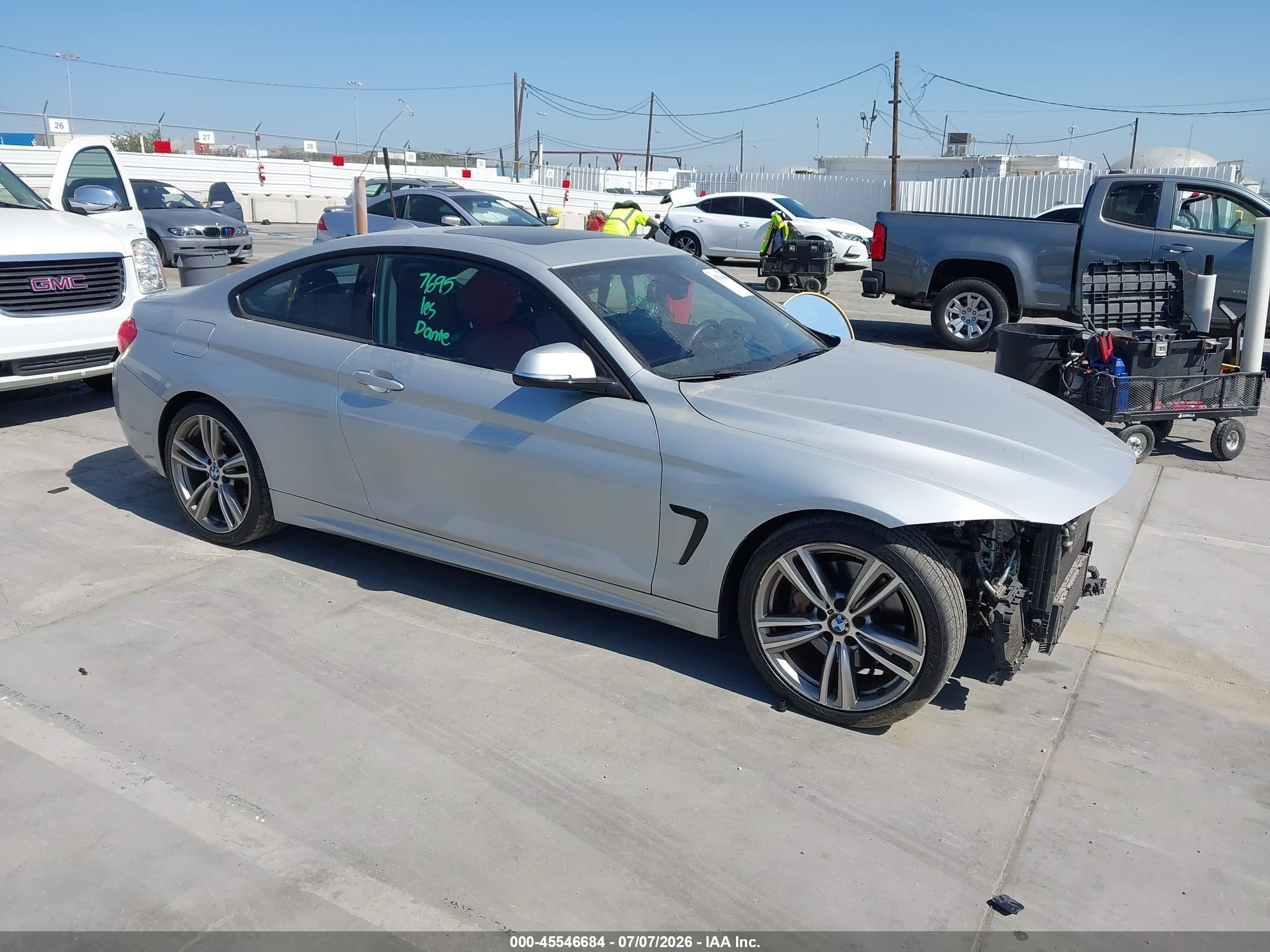2014 BMW 4 Series 435i, VIN WBA3R1C55EF729404 — Front end
