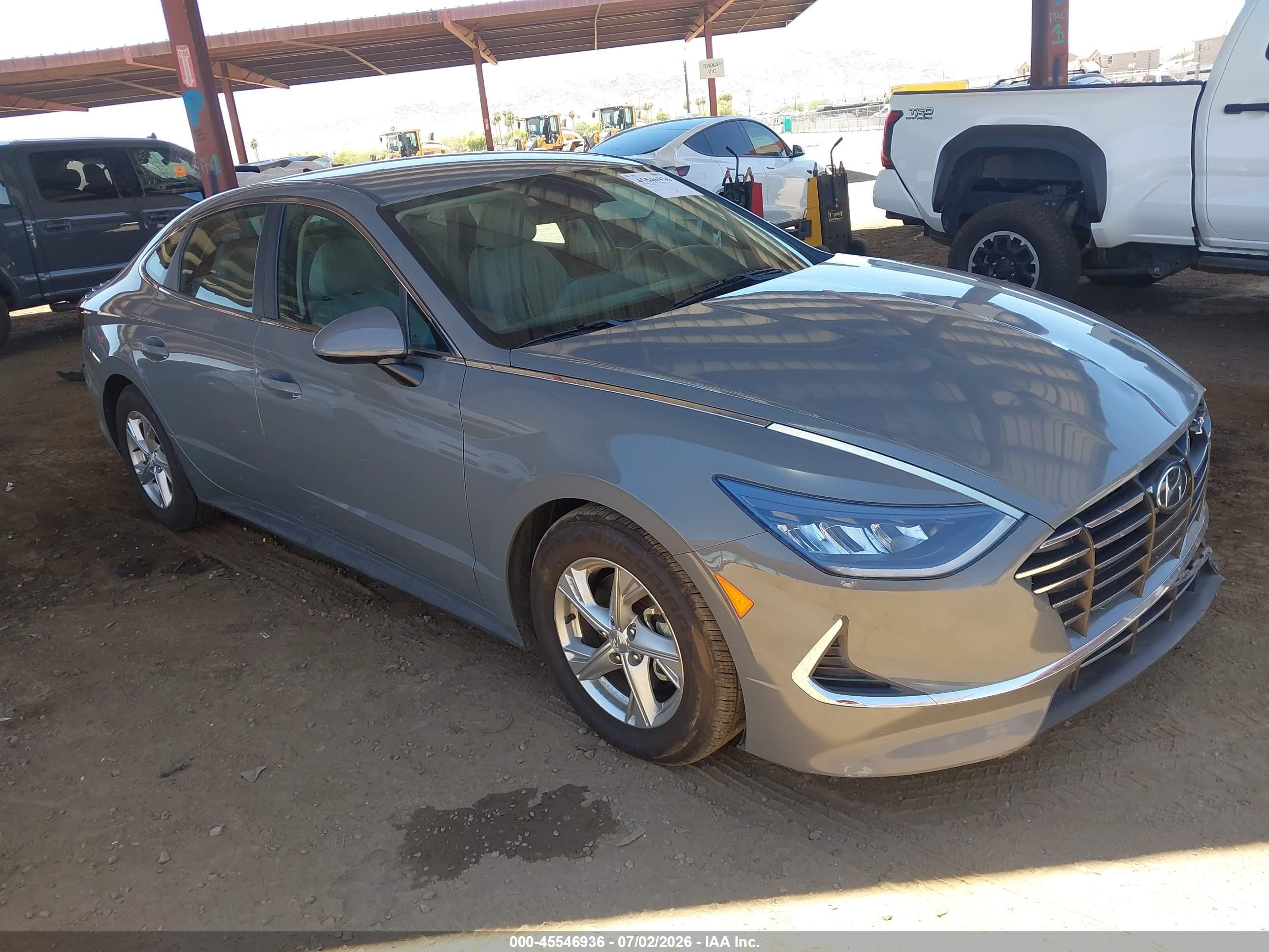 2021 Hyundai Sonata SE, VIN 5NPEG4JA9MH113678 — Перед