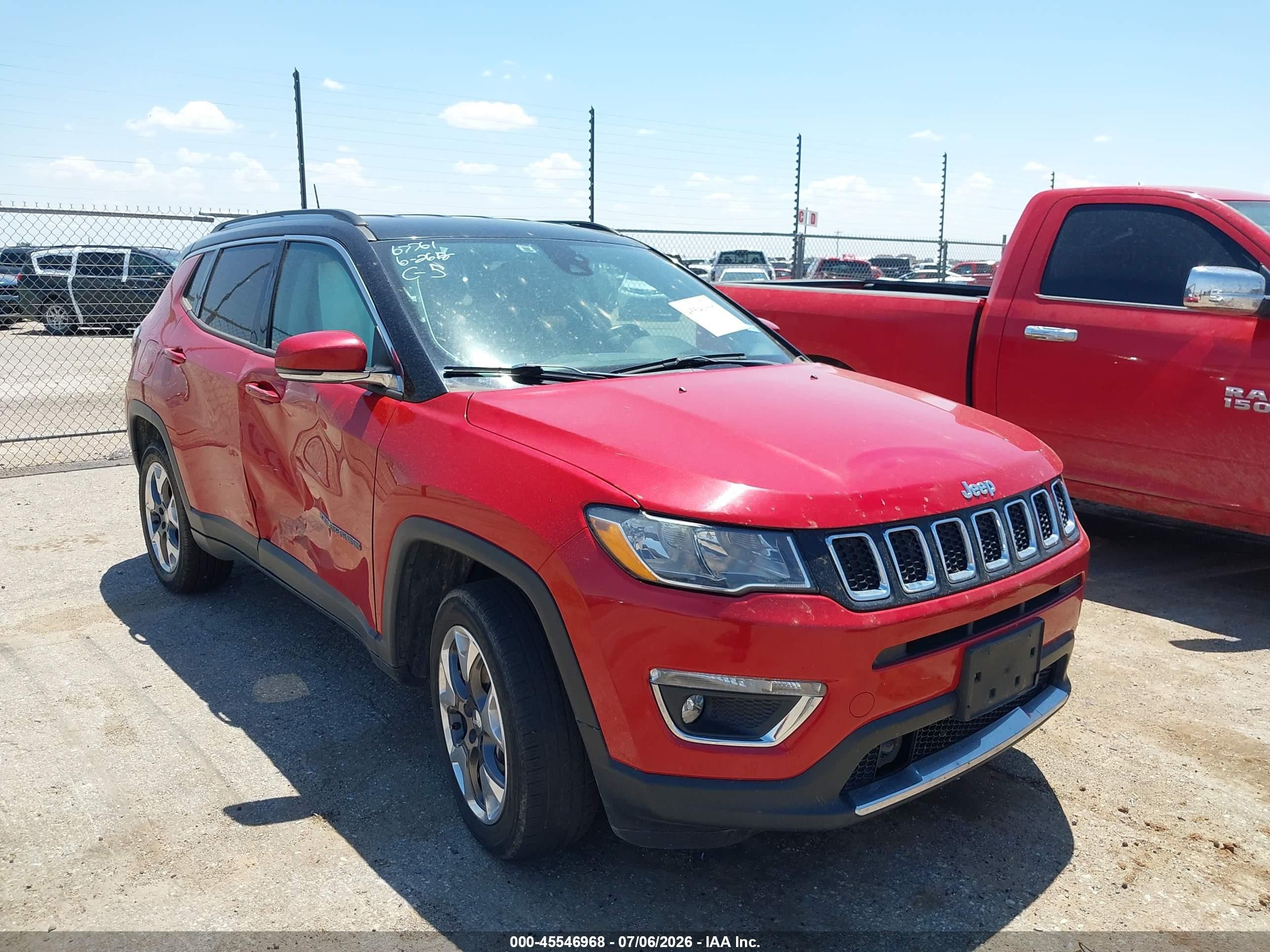 2021 Jeep Compass Limited, VIN 3C4NJDCB3MT585804 — Side