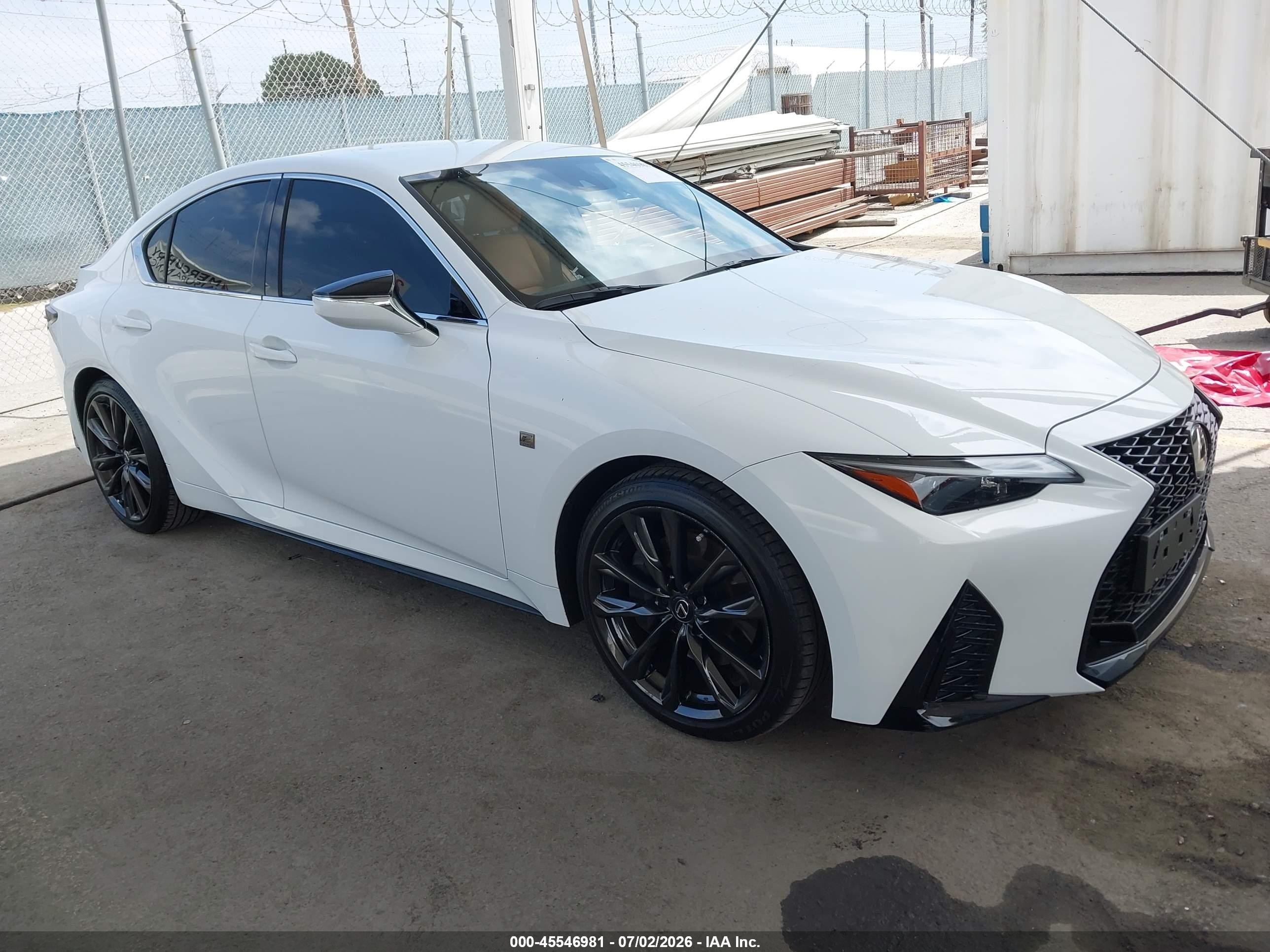 2025 Lexus IS 300 F Sport, VIN JTHBA1D24S5135638 — Side
