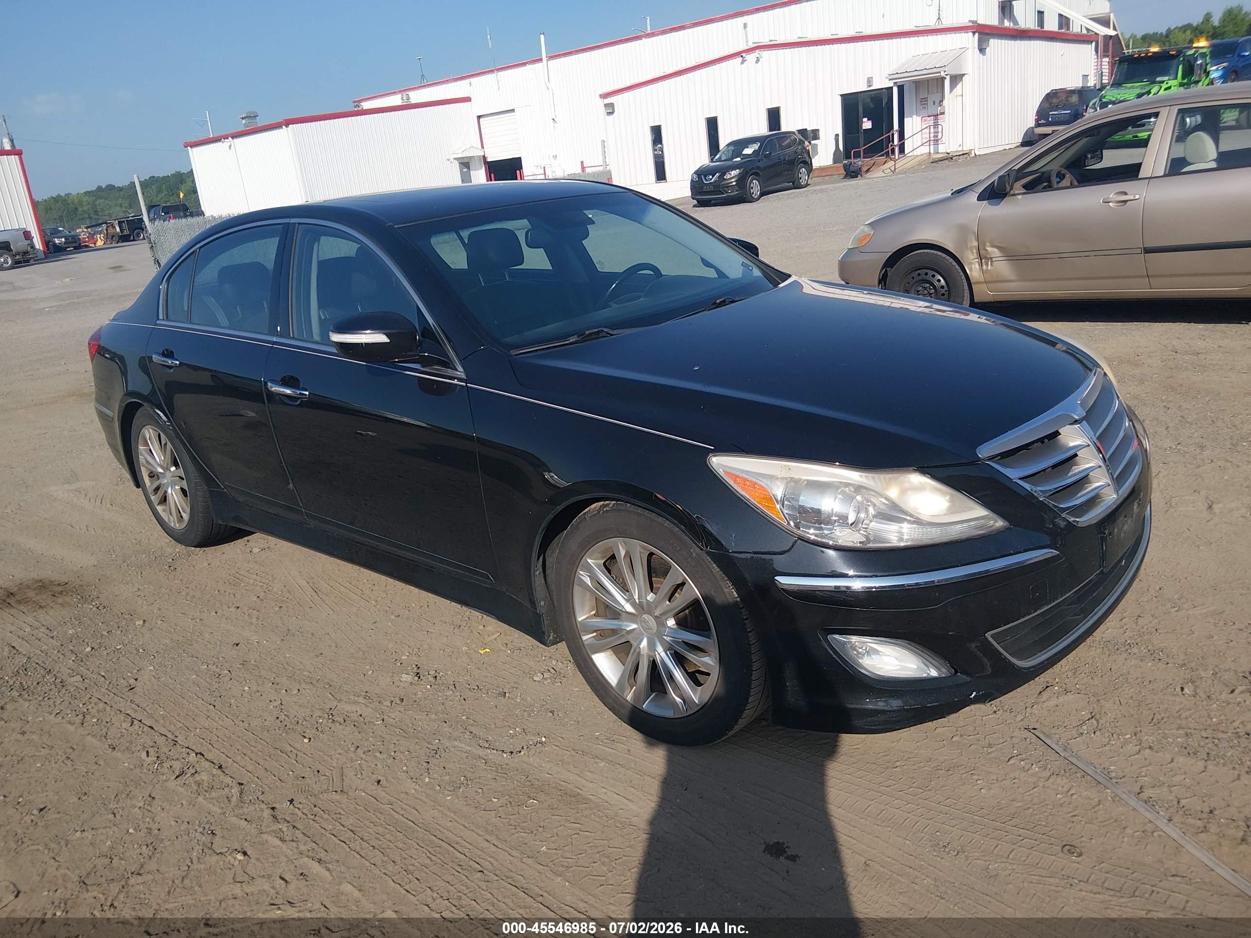 2014 Hyundai Genesis 3.8L, VIN KMHGC4DD9EU261777 — Обычный износ