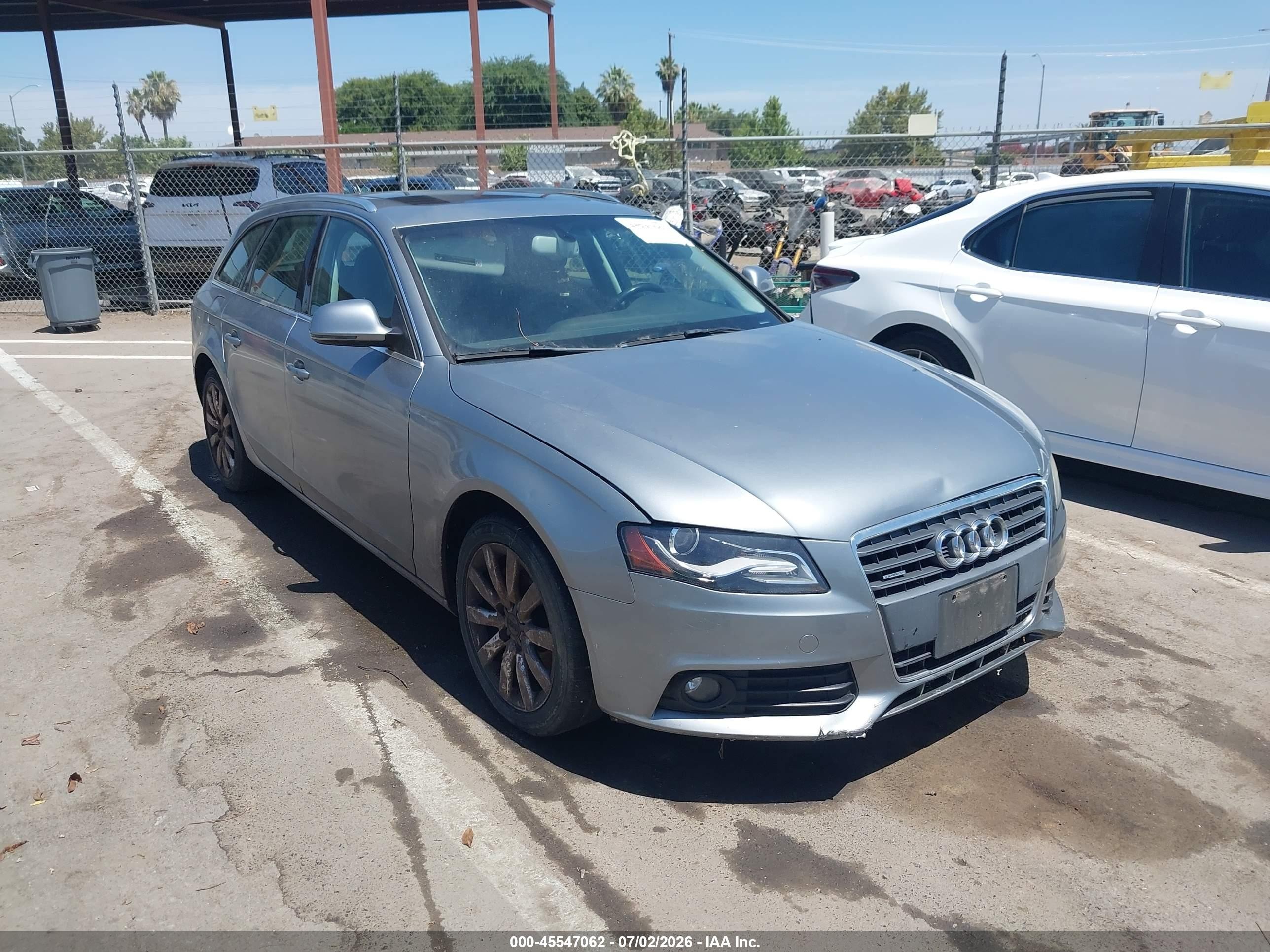 2009 Audi A4 Premium Plus, VIN WAUGF78K39A101257 — Normal wear