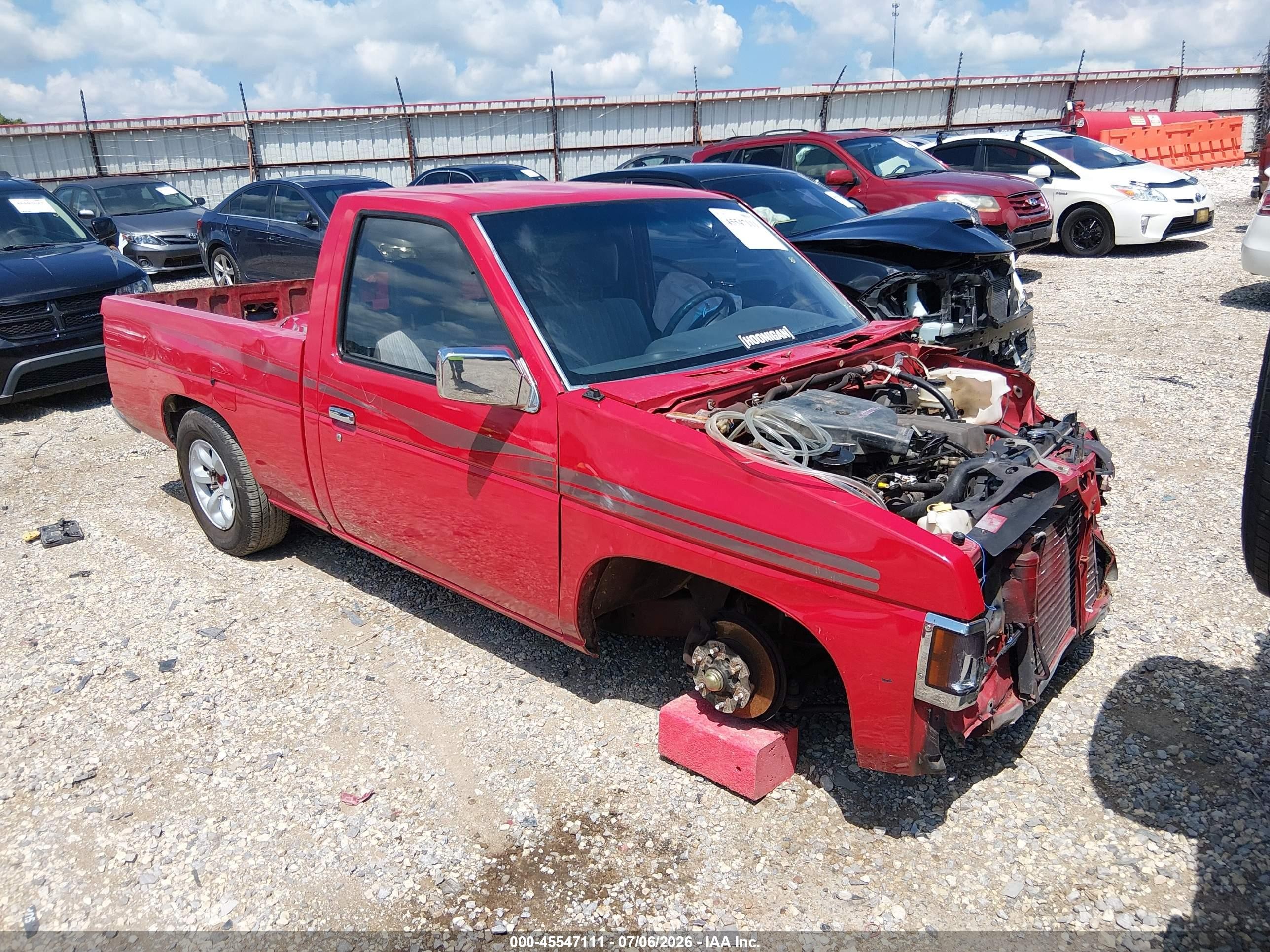 1997 Nissan Frontier XE, VIN 1N6SD11S2VC351479 — Normal wear