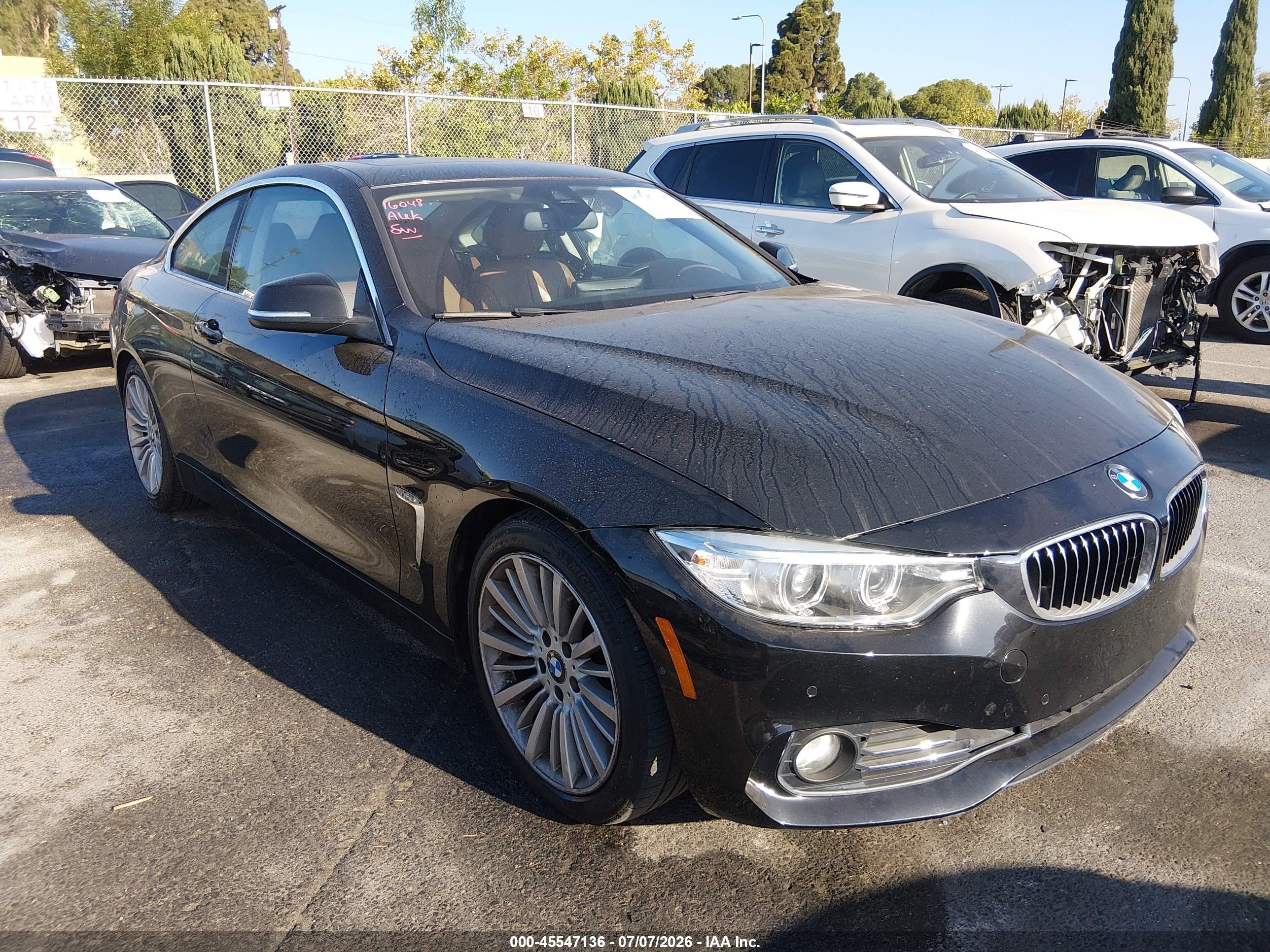 2014 BMW 4 Series 428i, VIN WBA3N7C54EF718635 — Rear end