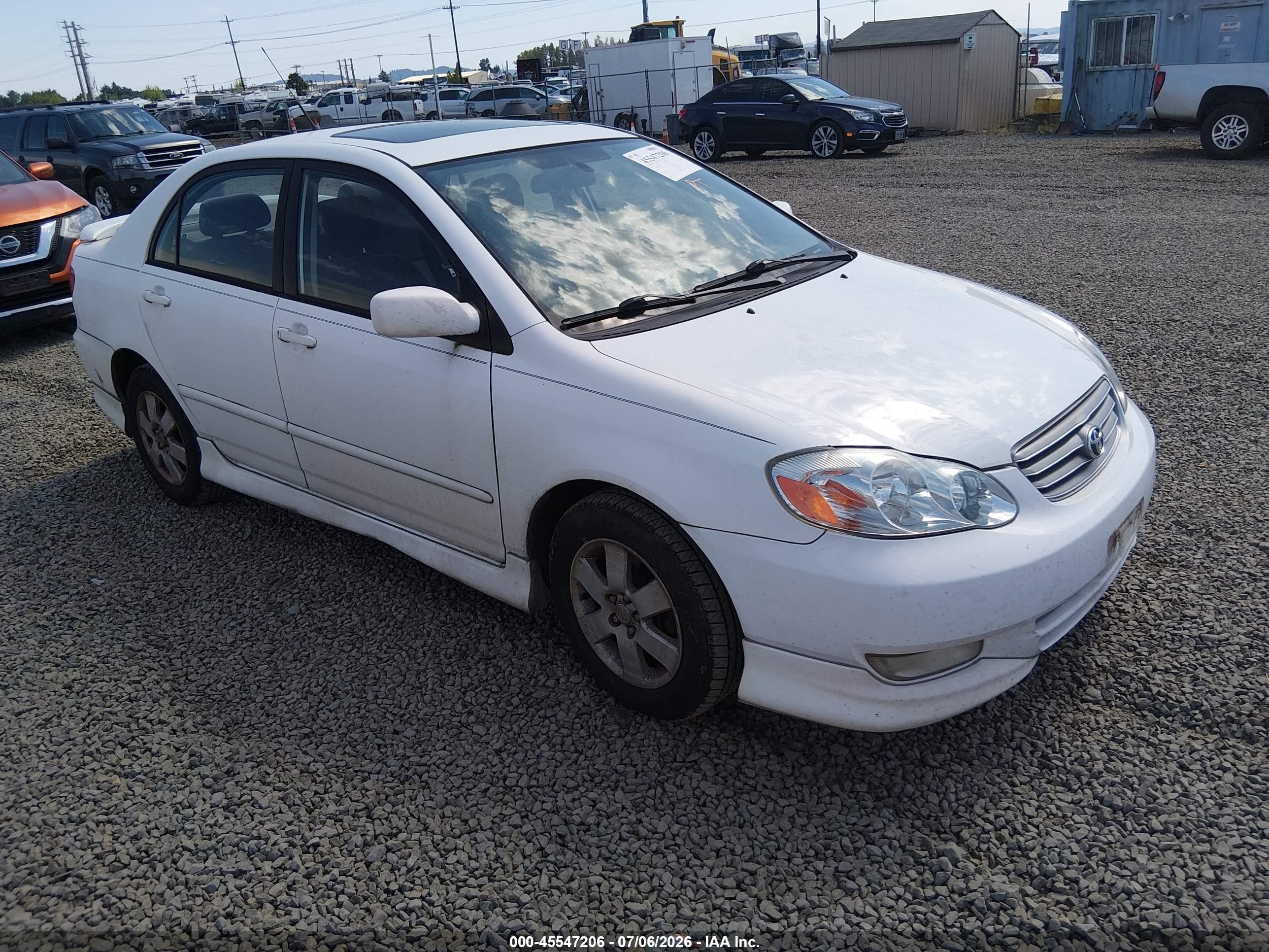2004 Toyota Corolla S, VIN 1NXBR32E64Z255349 — Normal wear