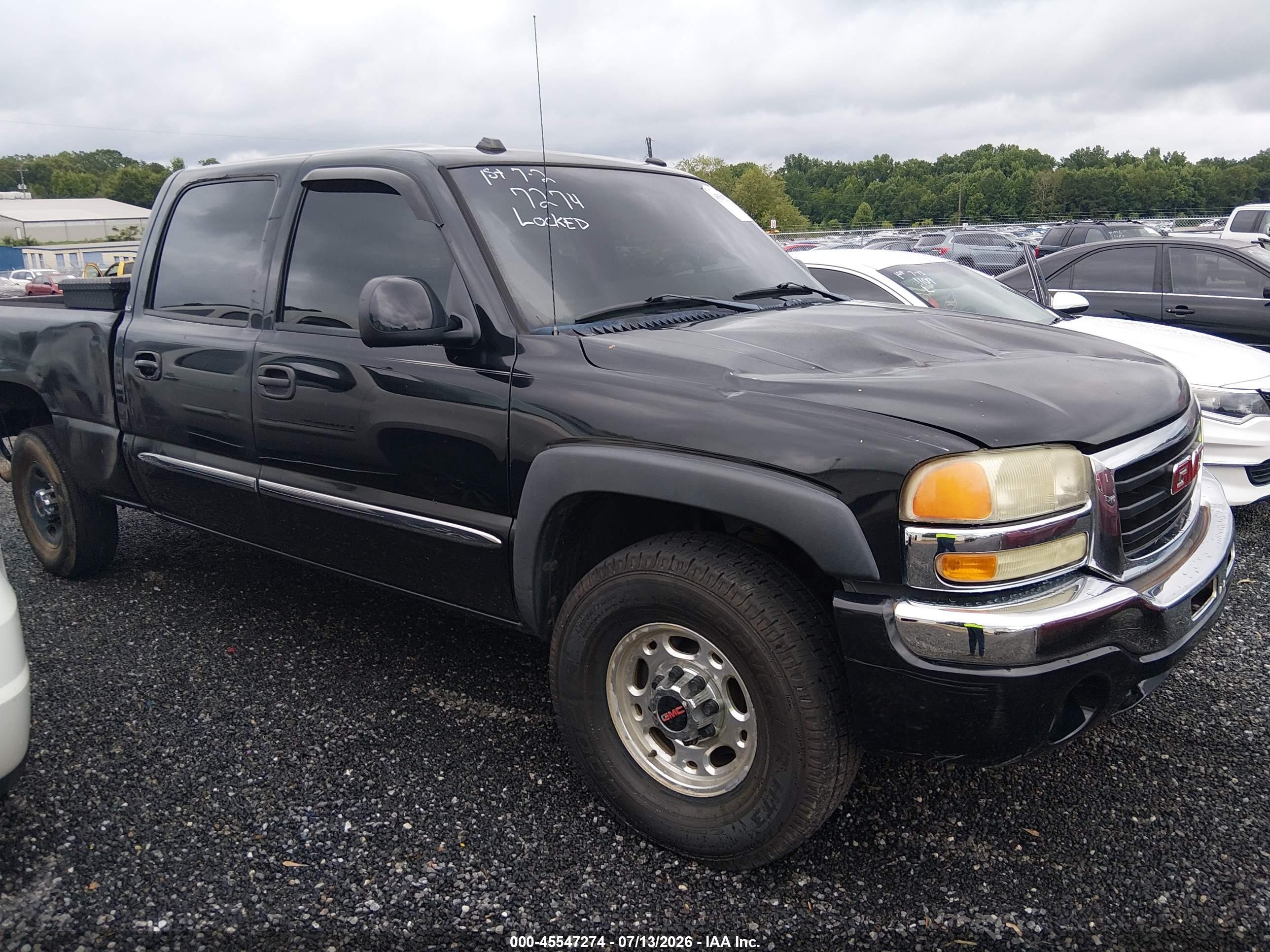 2005 GMC Sierra 1500HD SLE, VIN 1GTGK13U45F889662 — Normal wear