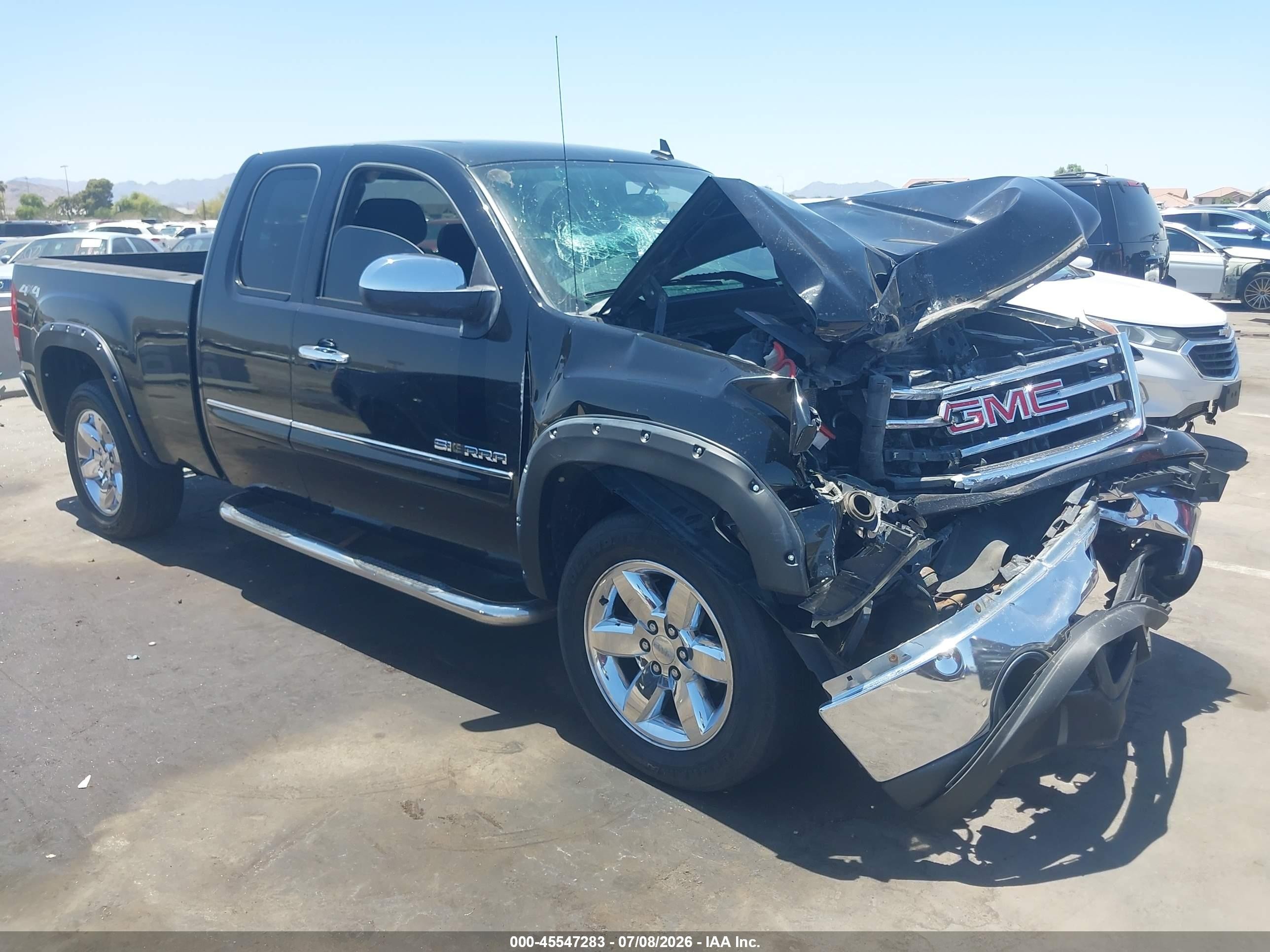2012 GMC Sierra 1500 SLE, VIN 1GTR2VE79CZ208091 — Перед