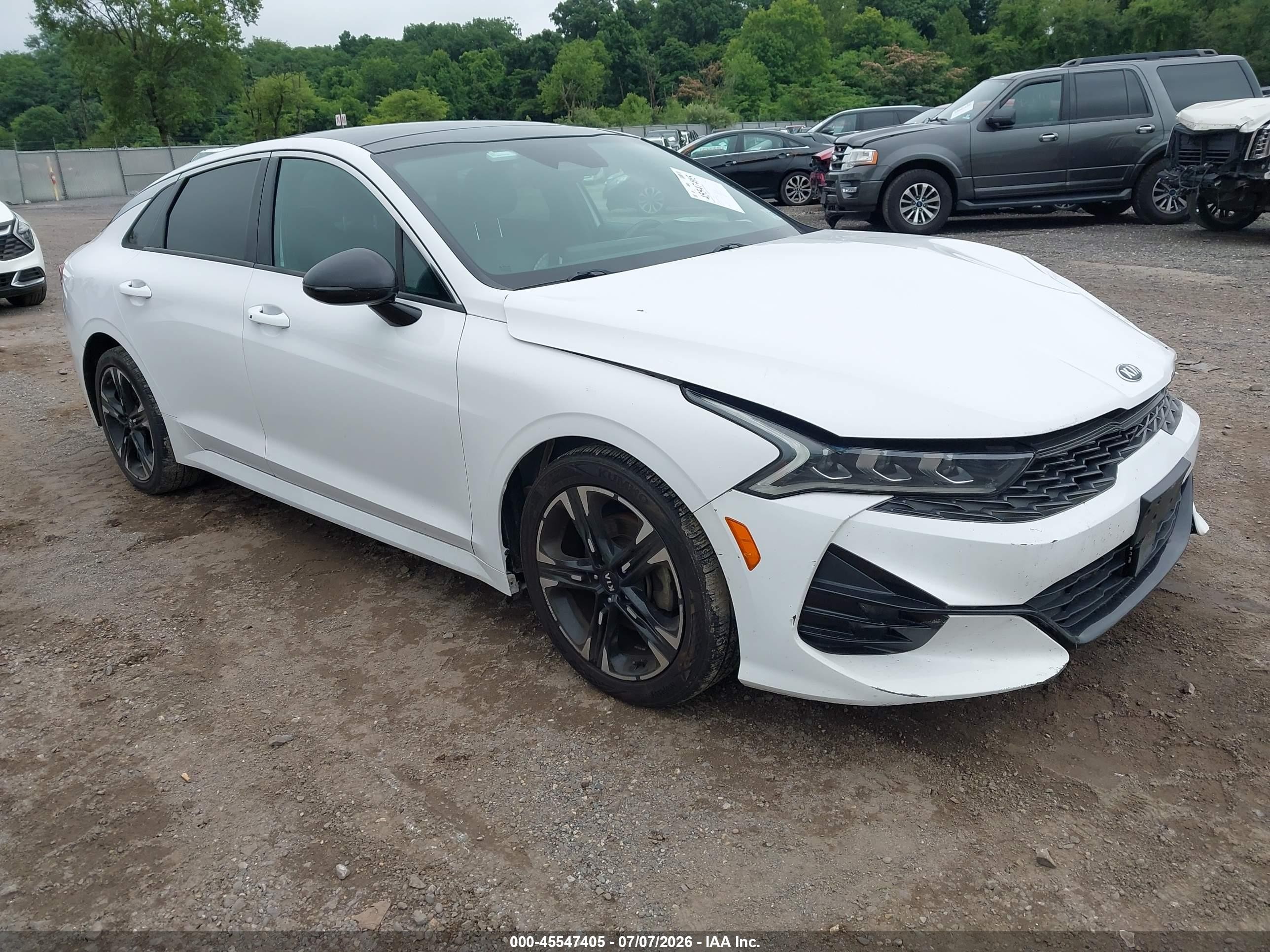 2021 Kia K5 GT-Line, VIN 5XXG64J20MG078643 — Front end