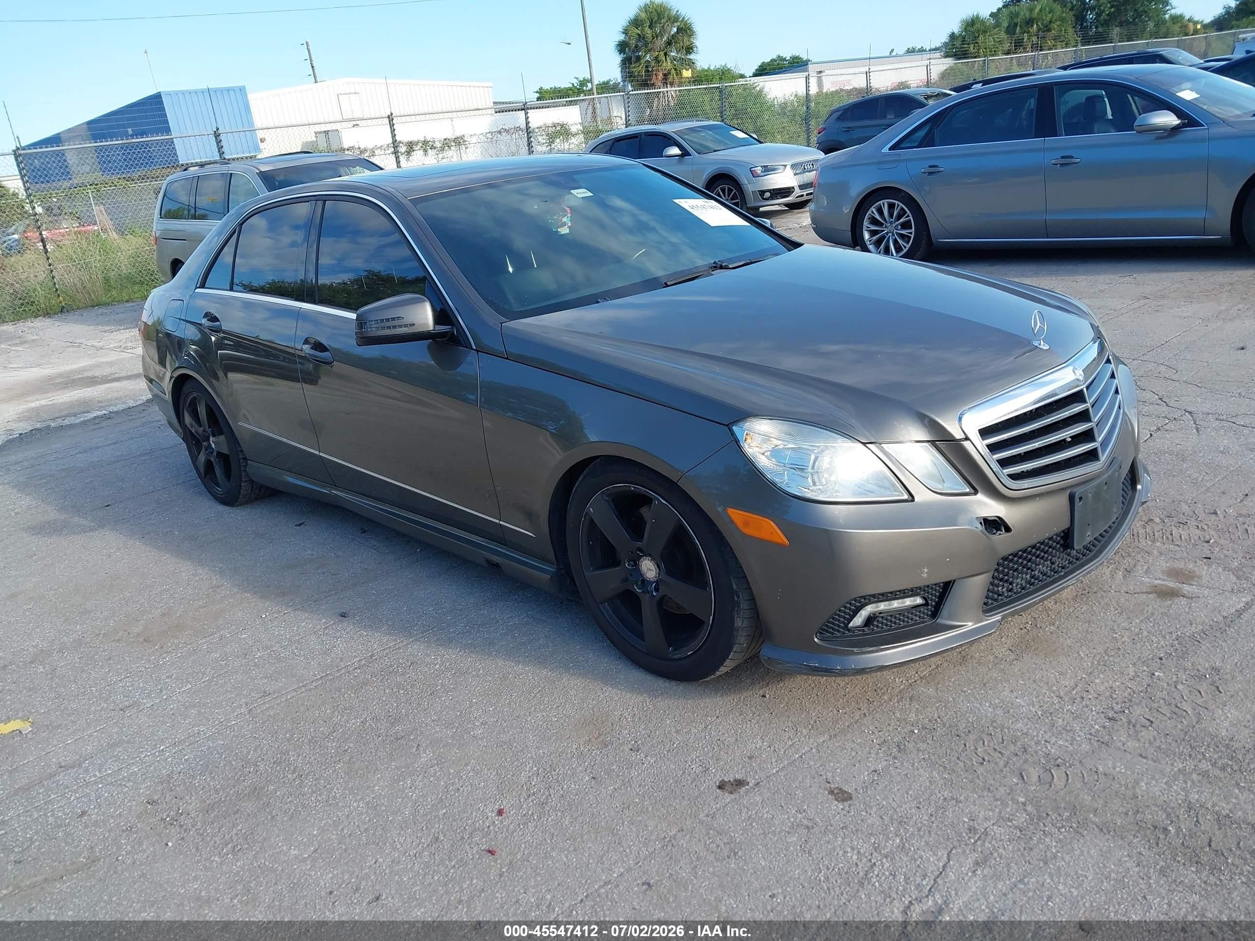 2011 Mercedes-Benz E 350 Luxury, VIN WDDHF8HB0BA309511 — Mechanical