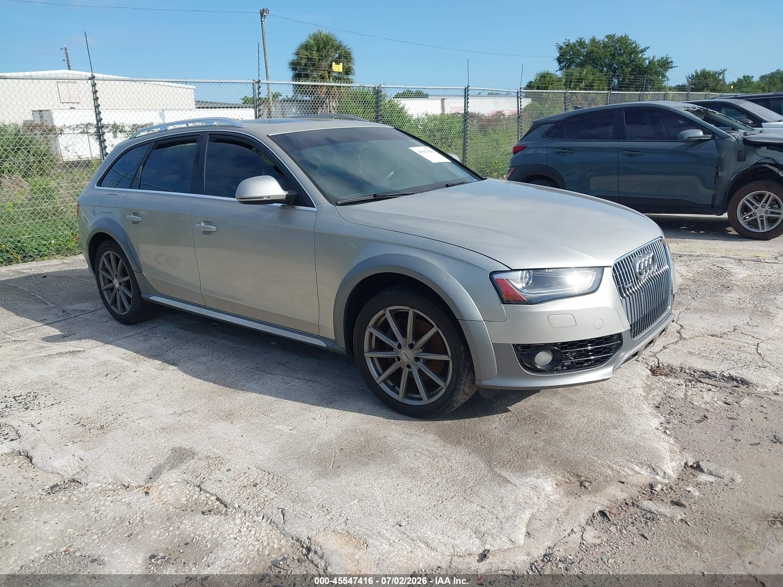 2014 Audi allroad A4 Premium Plus, VIN WA1UFAFL1EA052126 — Mechanical