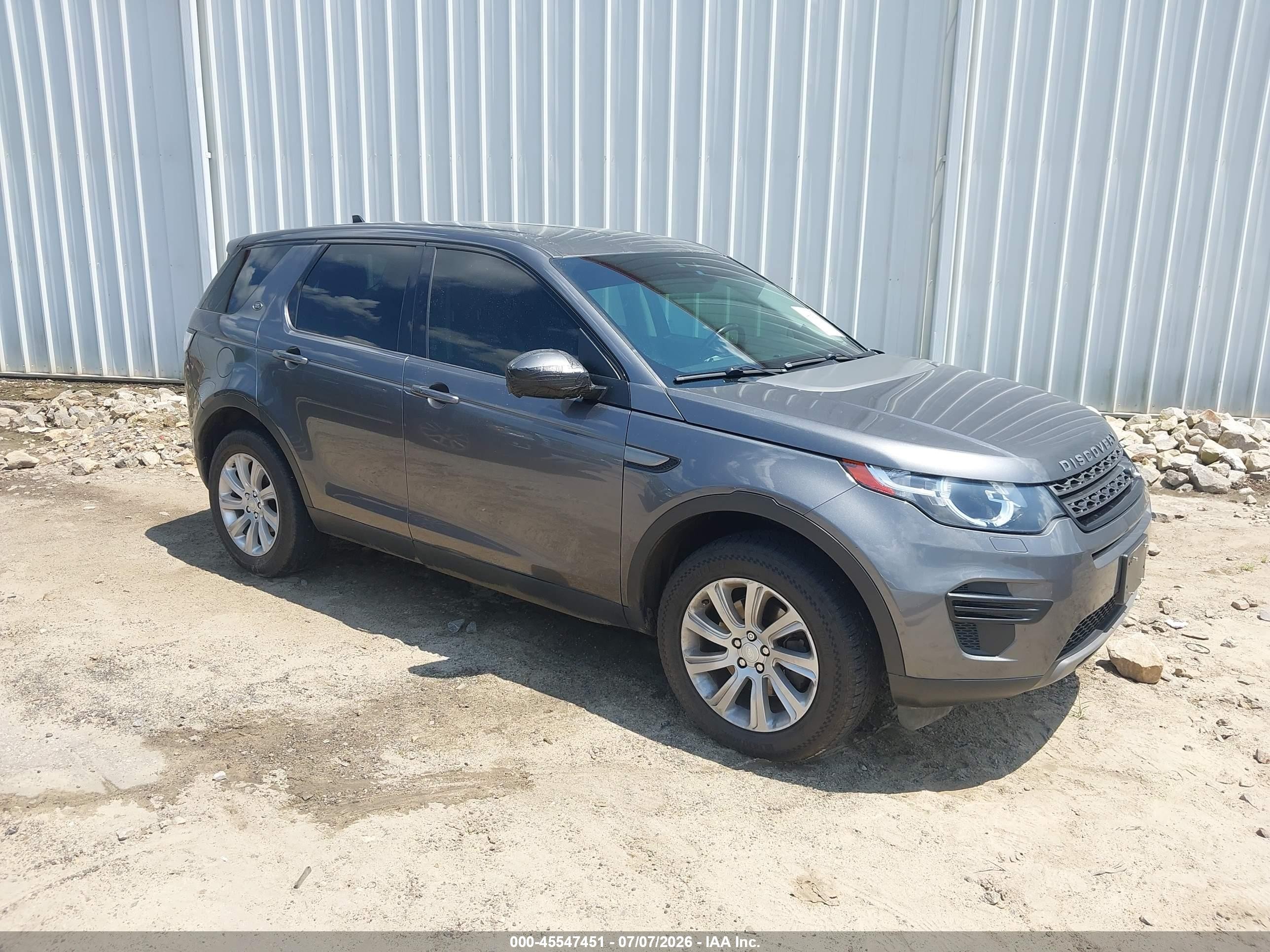 2016 Land Rover Discovery Sport SE, VIN SALCP2BG7GH628348 — Normal wear