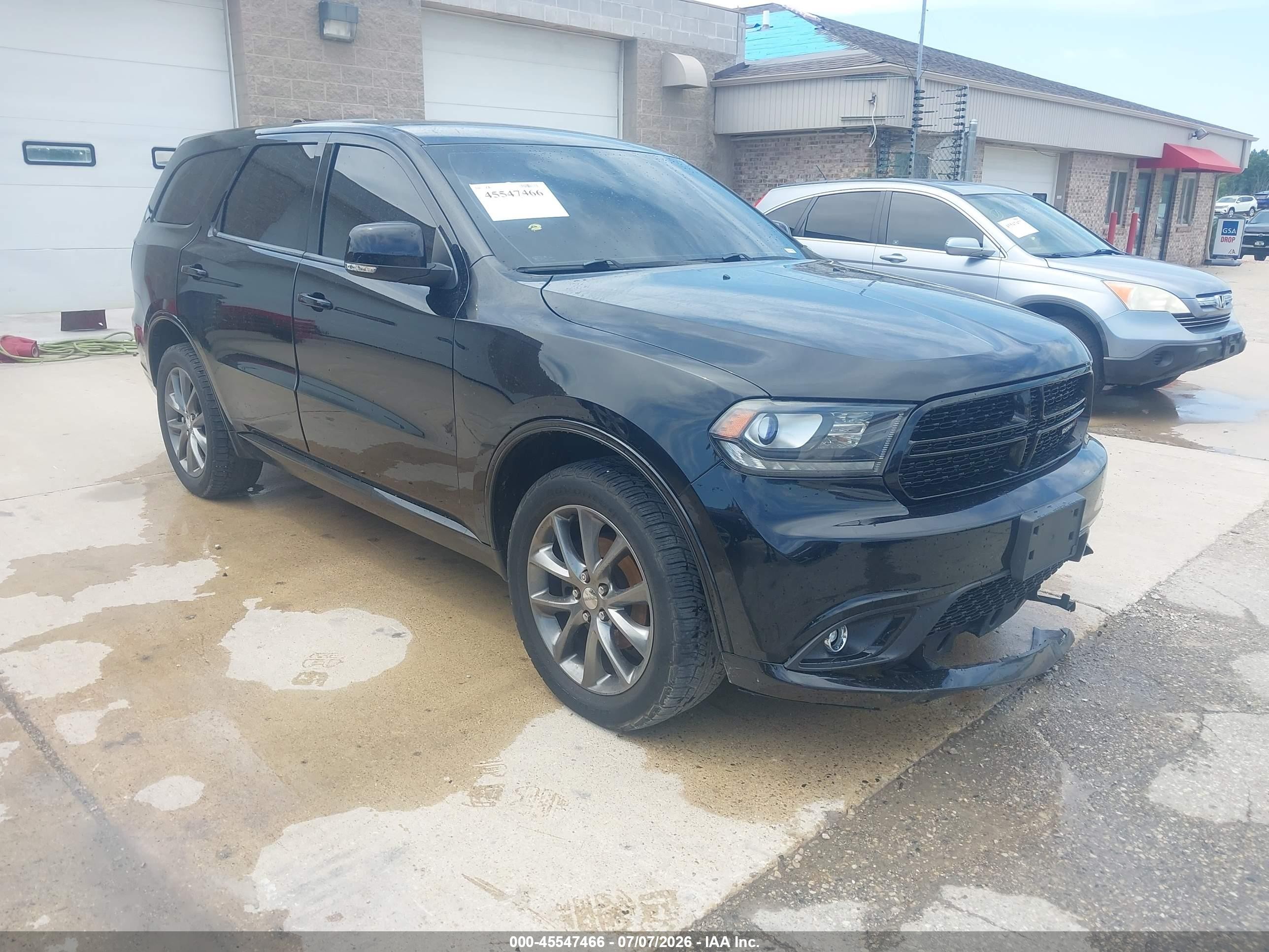 2017 Dodge Durango GT, VIN 1C4RDJDG1HC780951 — Обычный износ