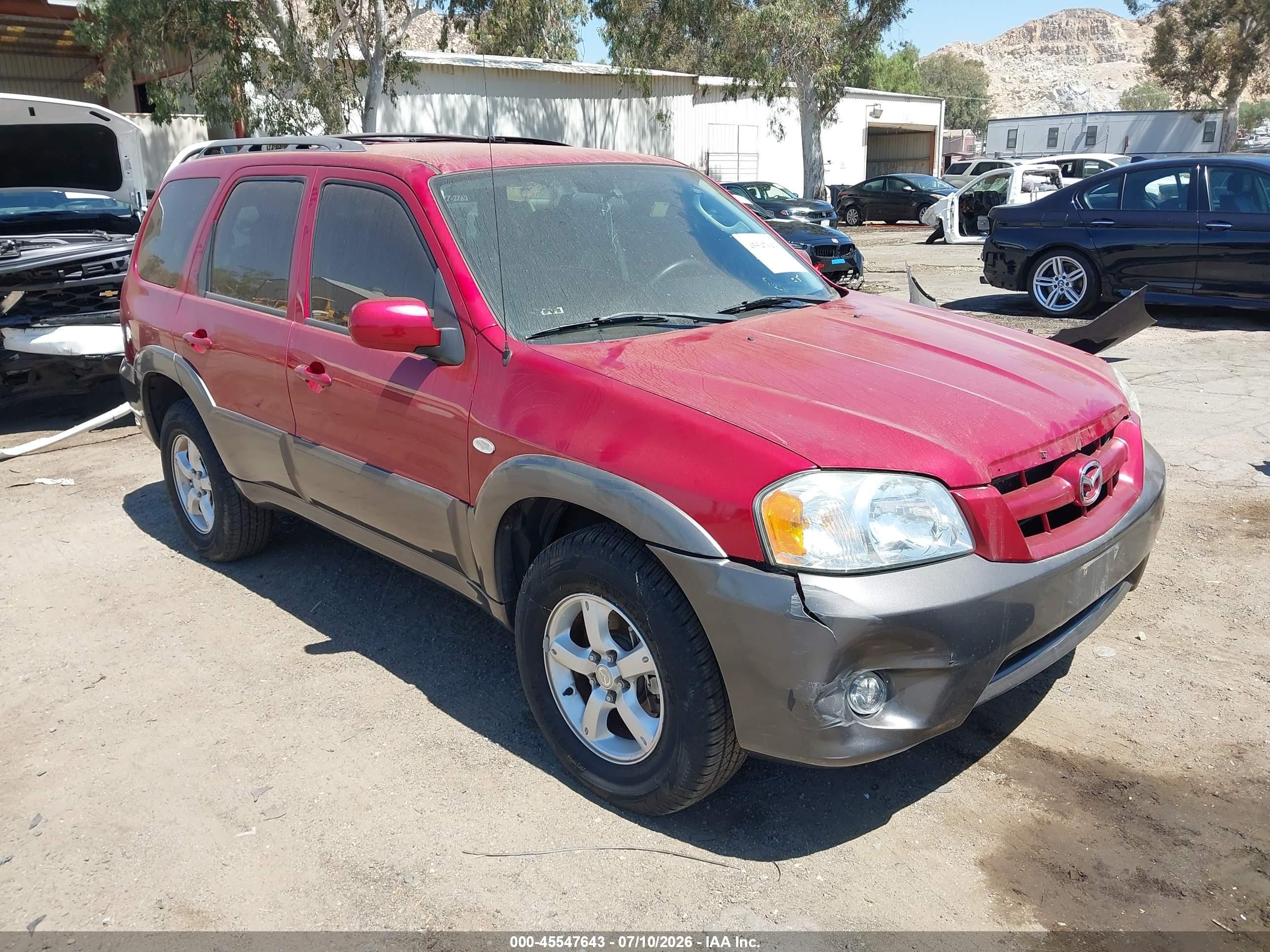 2006 Mazda Tribute S, VIN 4F2CZ04196KM22934 — Normal wear