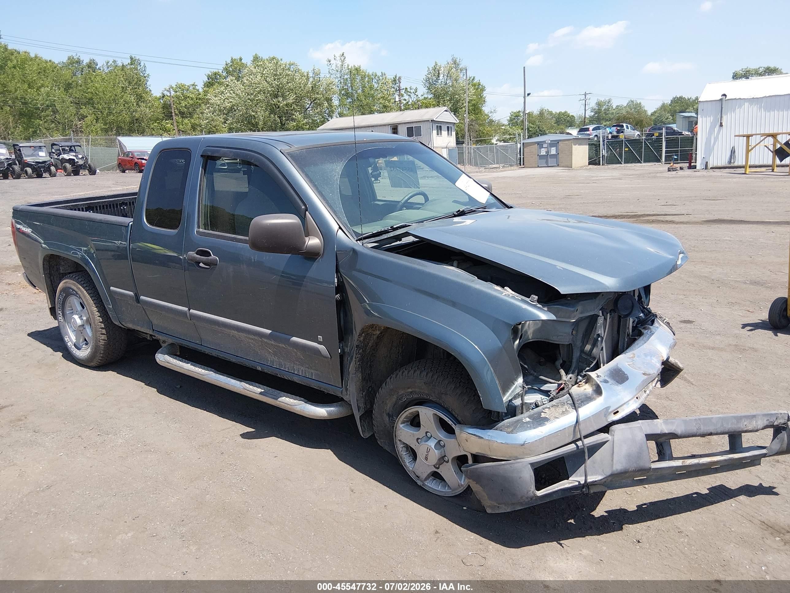 2006 GMC Canyon SLE2, VIN 1GTDT196368284532 — Front end