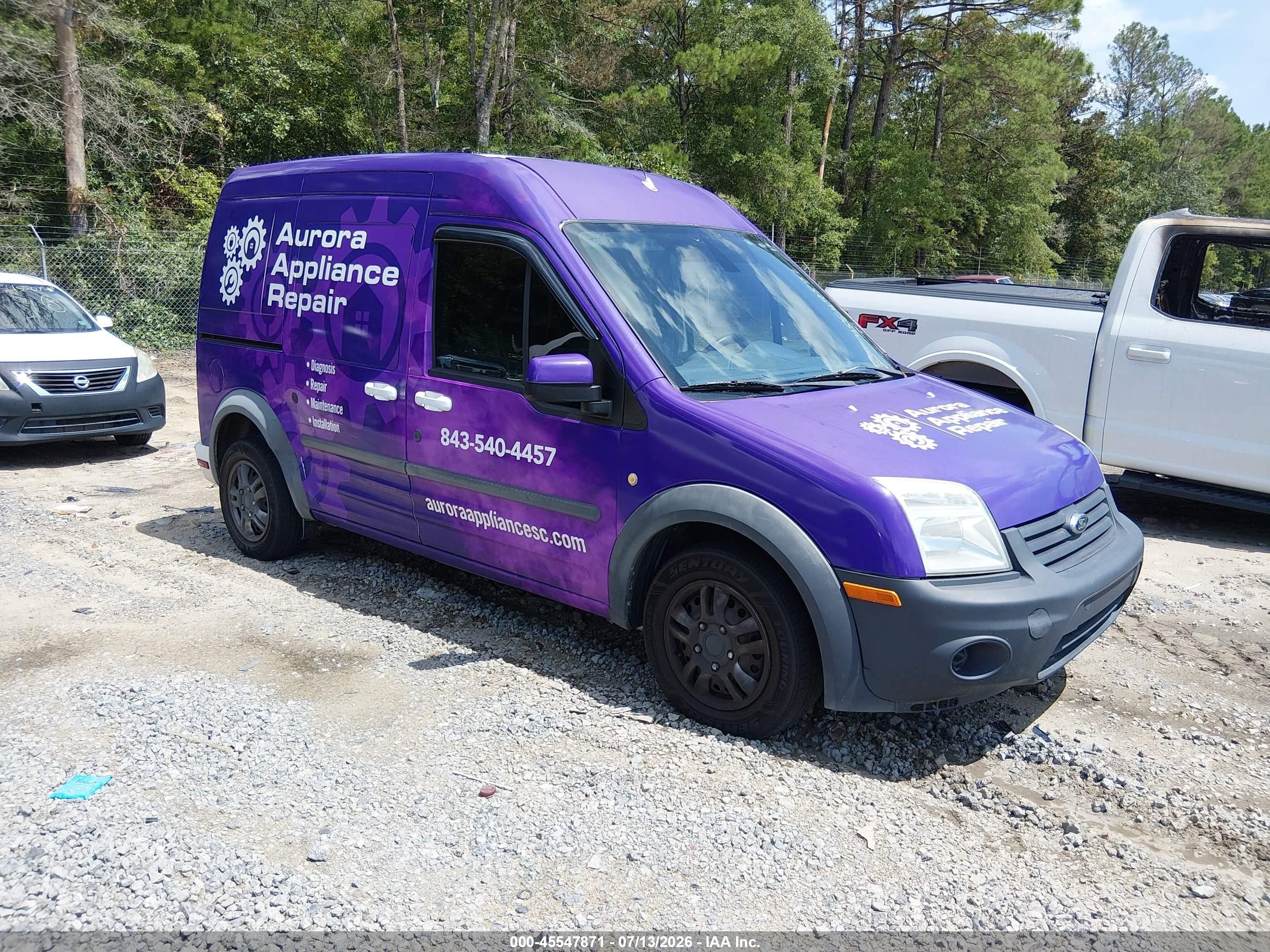 2013 Ford Transit Connect XLT, VIN NM0KS9BN8DT149189 — Normal wear