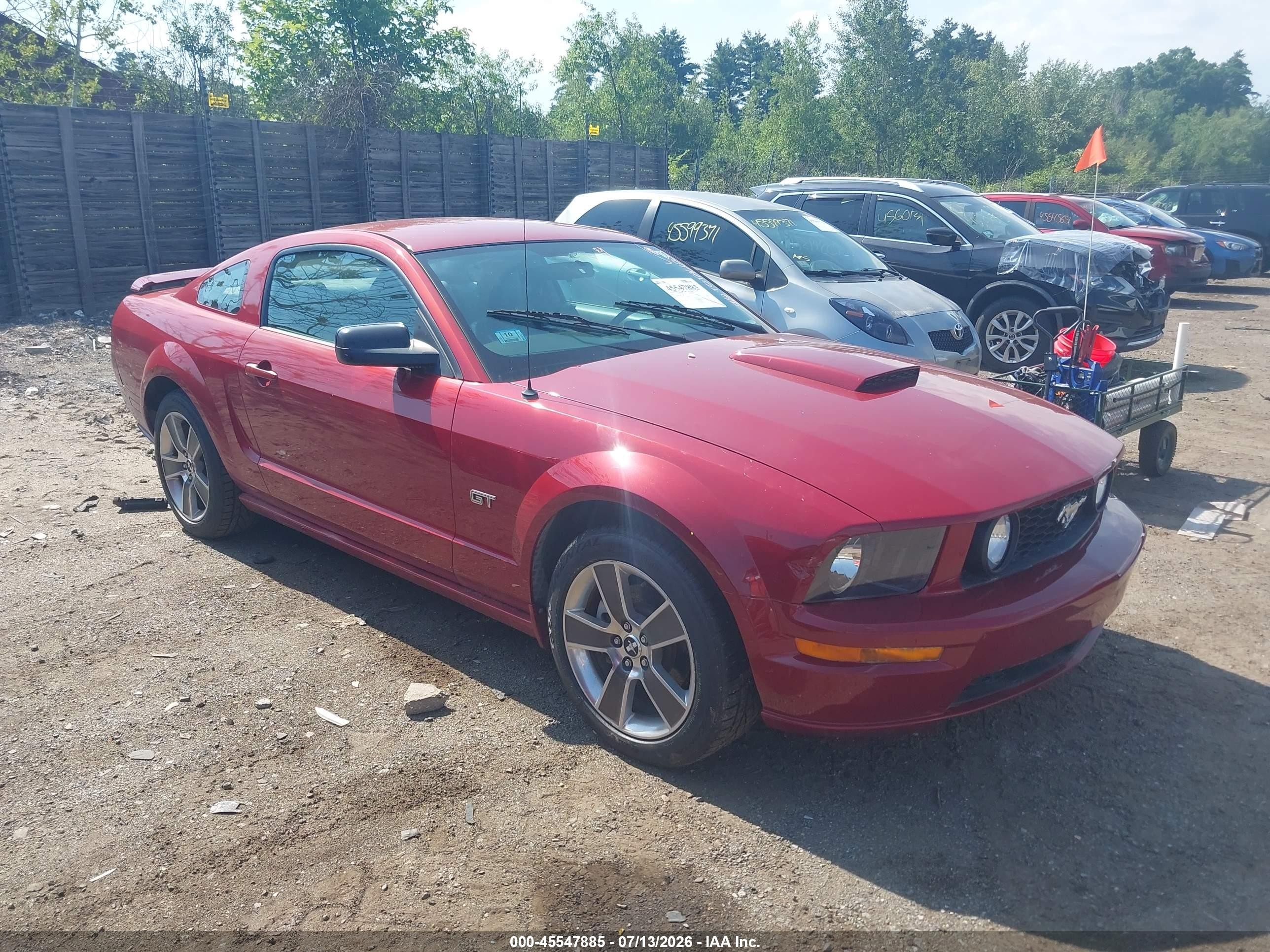 2008 Ford Mustang GT Deluxe, VIN 1ZVHT82H585125549 — Fresh water flood