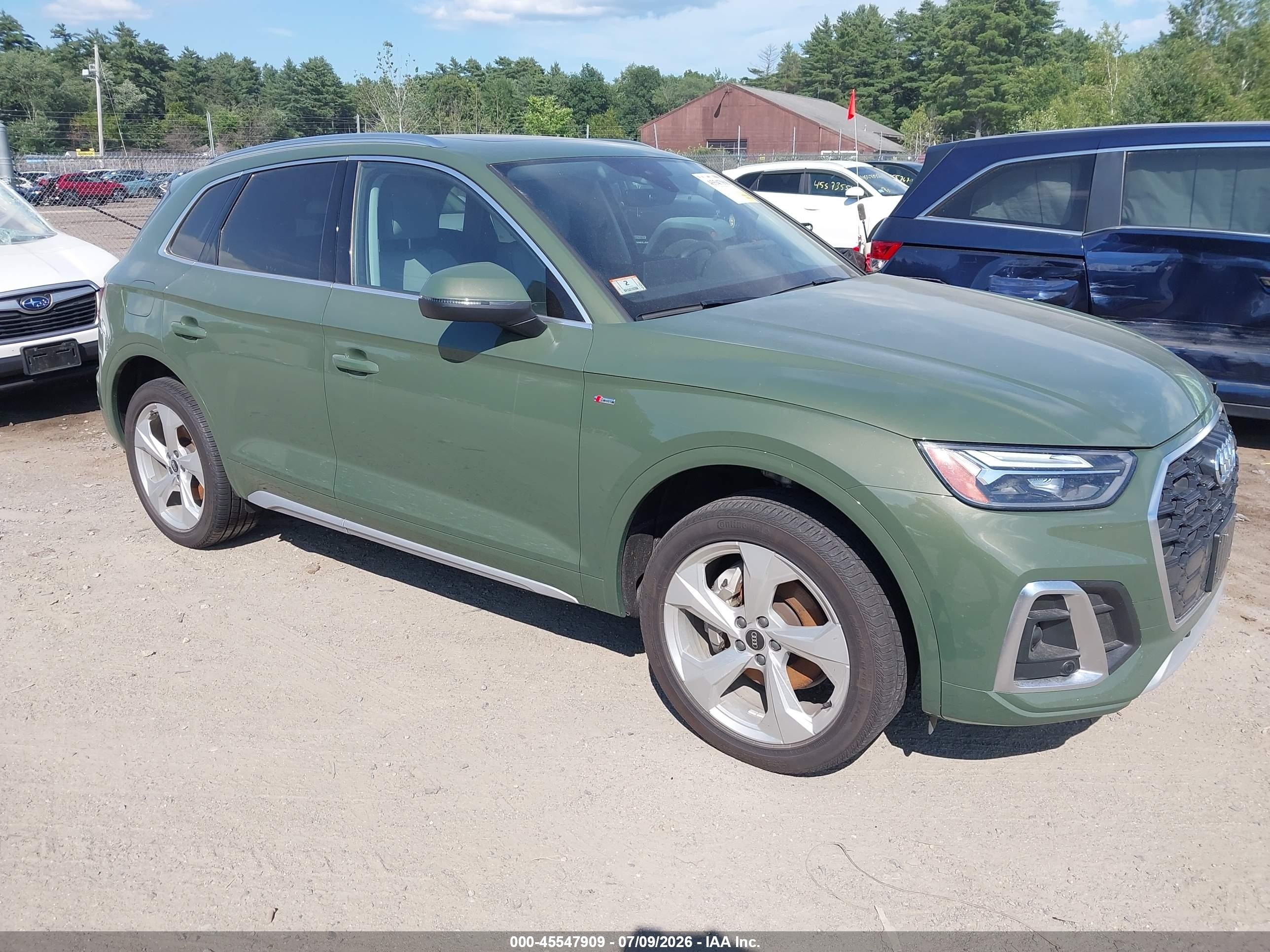 2023 Audi Q5 S line Premium Plus, VIN WA1EAAFY3P2090890 — Front end