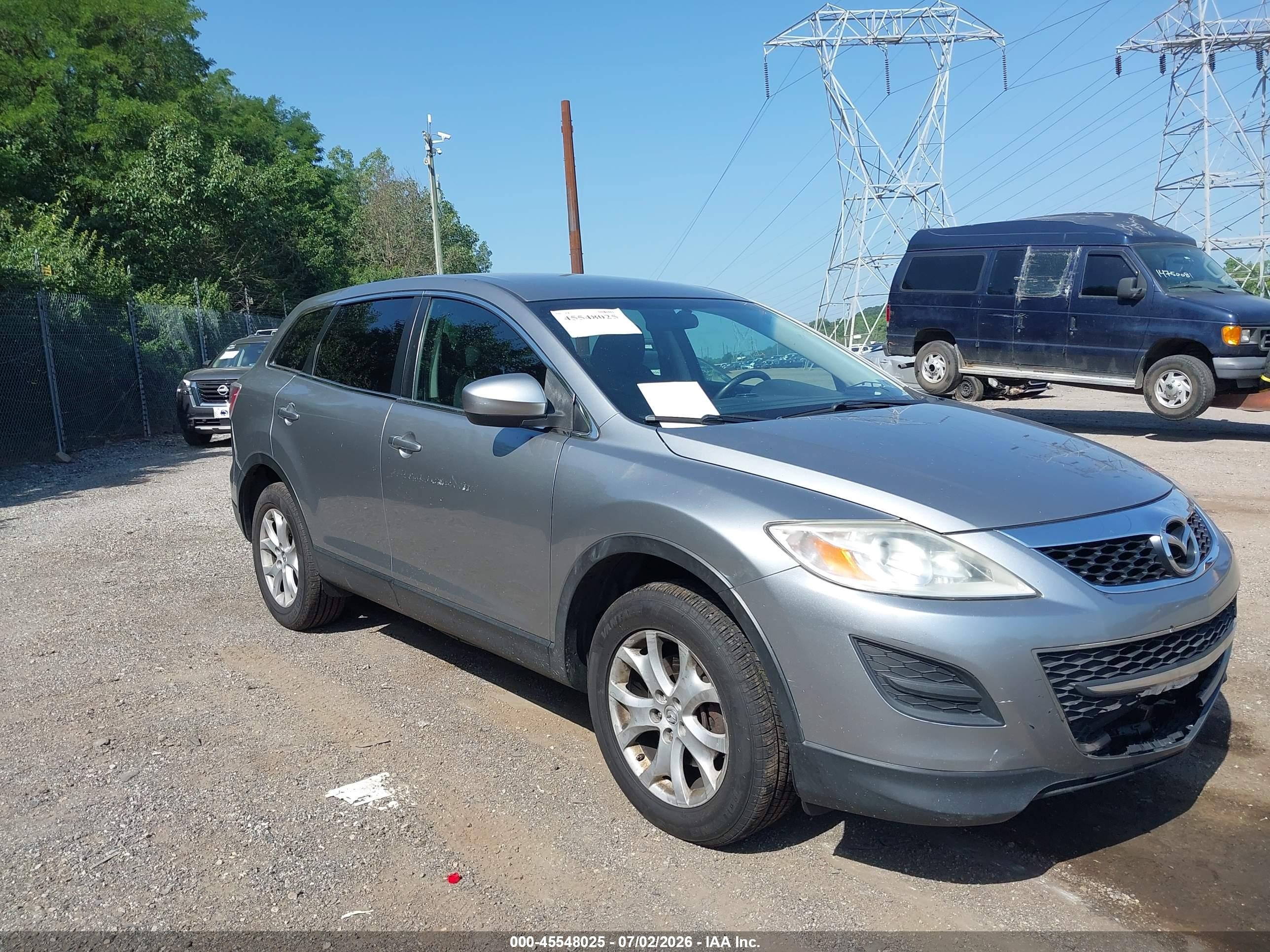 2012 Mazda CX-9 Touring, VIN JM3TB3CV9C0363862 — Normal wear