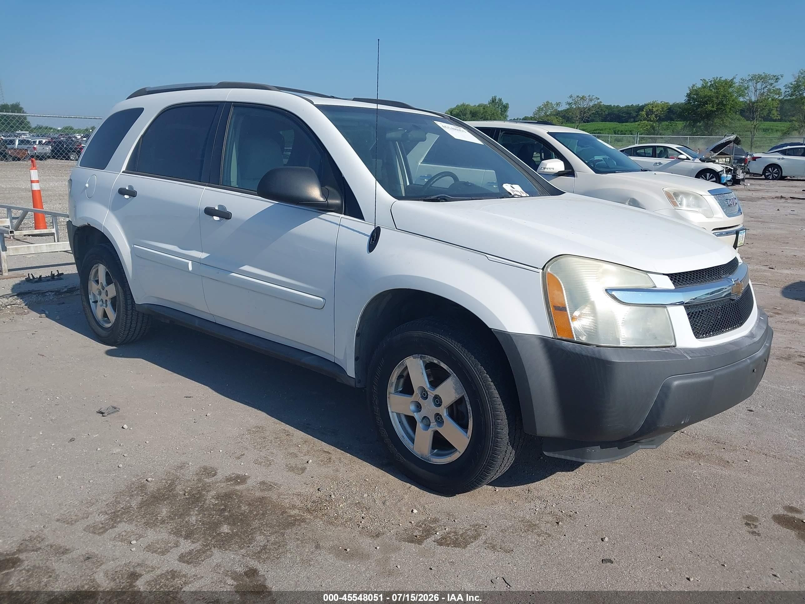 2005 Chevrolet Equinox LS, VIN 2CNDL13F556136293 — Normal wear