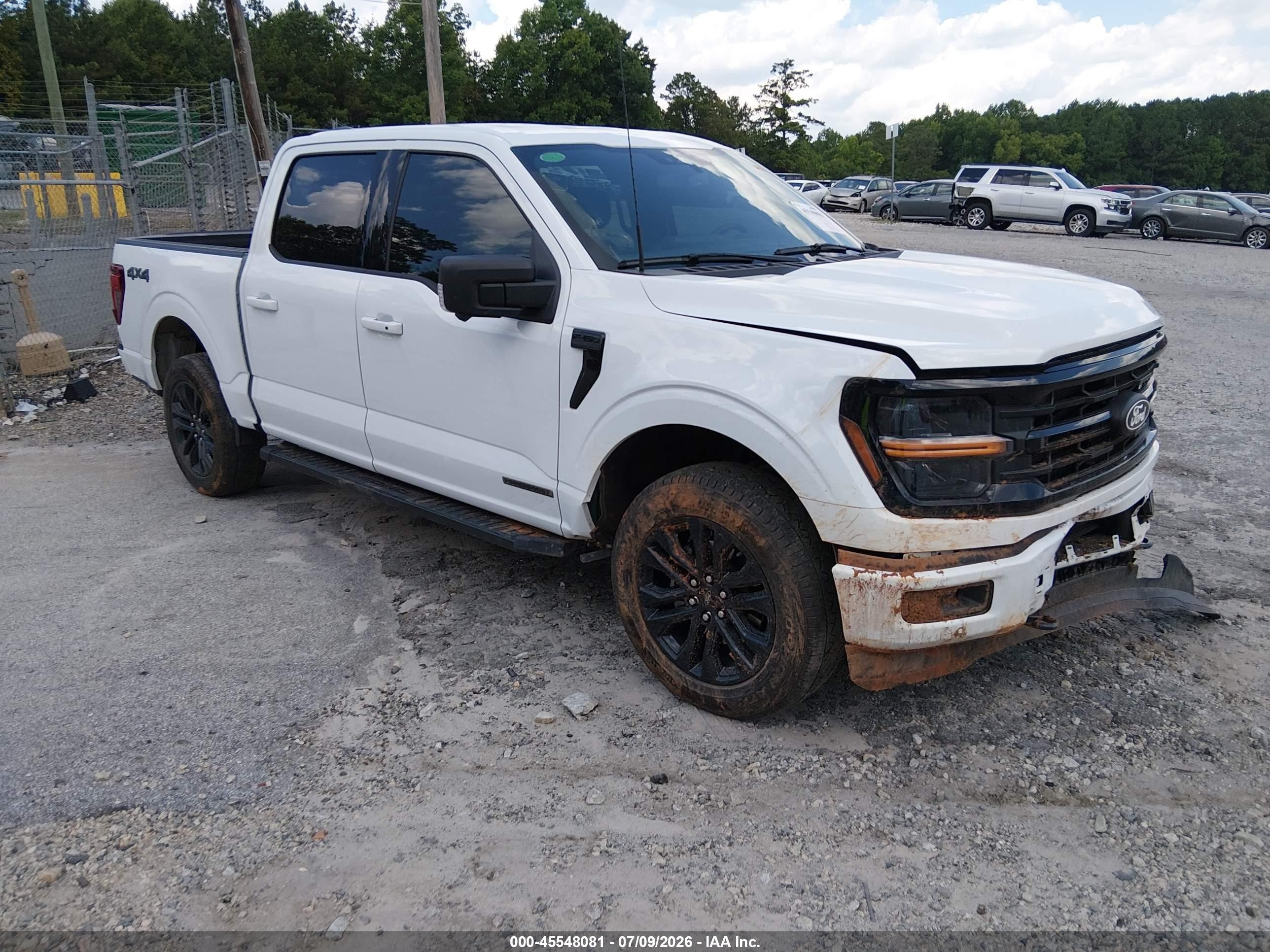 2024 Ford F-150 XLT, VIN 1FTFW3LD0RFA01023 — Front end