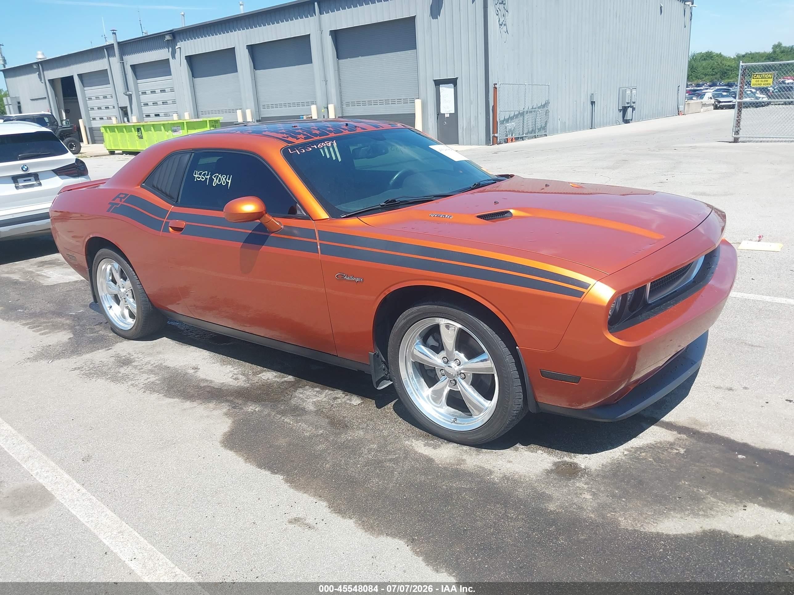 2011 Dodge Challenger R/T Classic, VIN 2B3CJ5DT2BH501676 — Roof