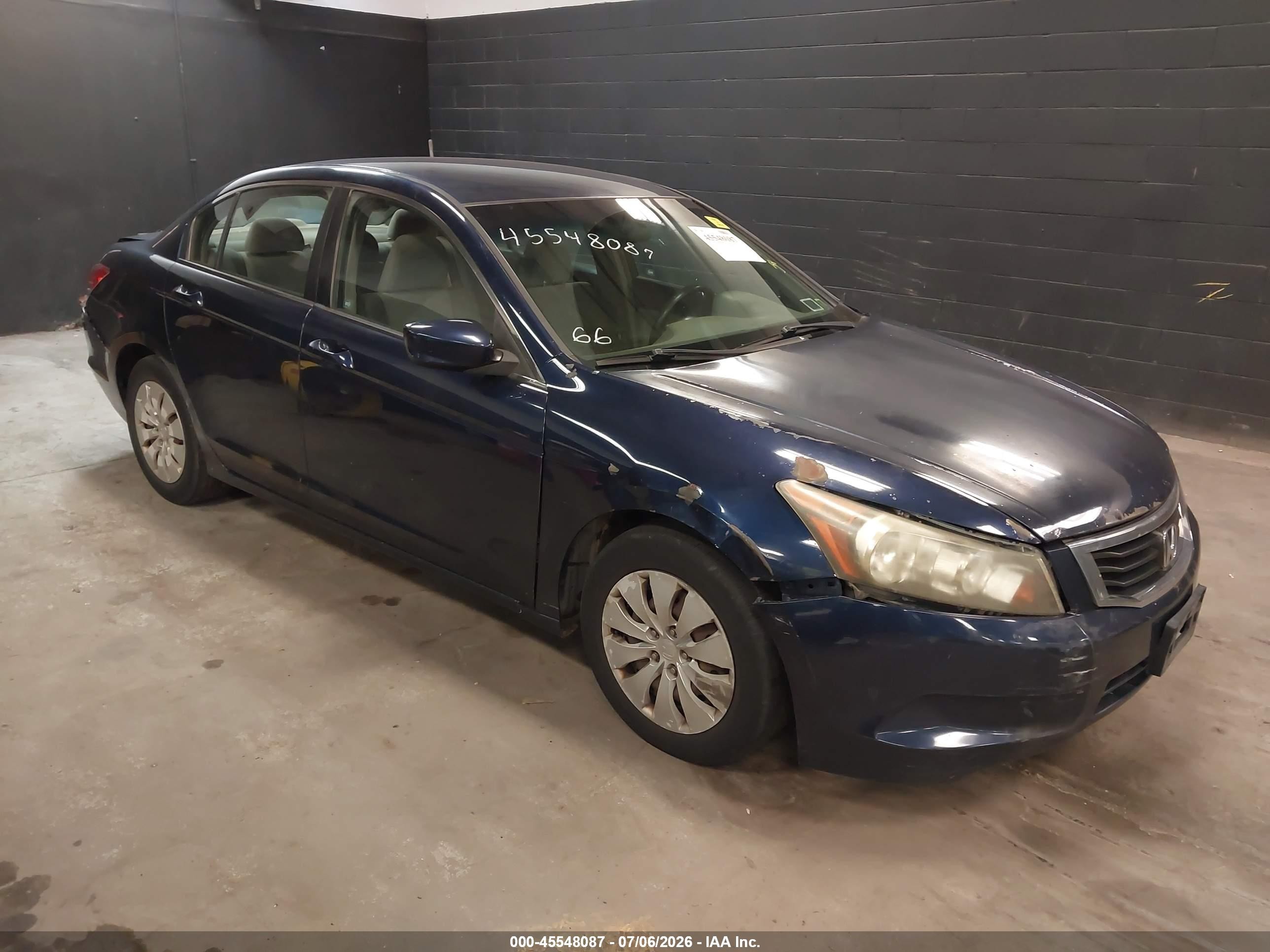 2008 Honda Accord LX, VIN 1HGCP263X8A020155 — All over