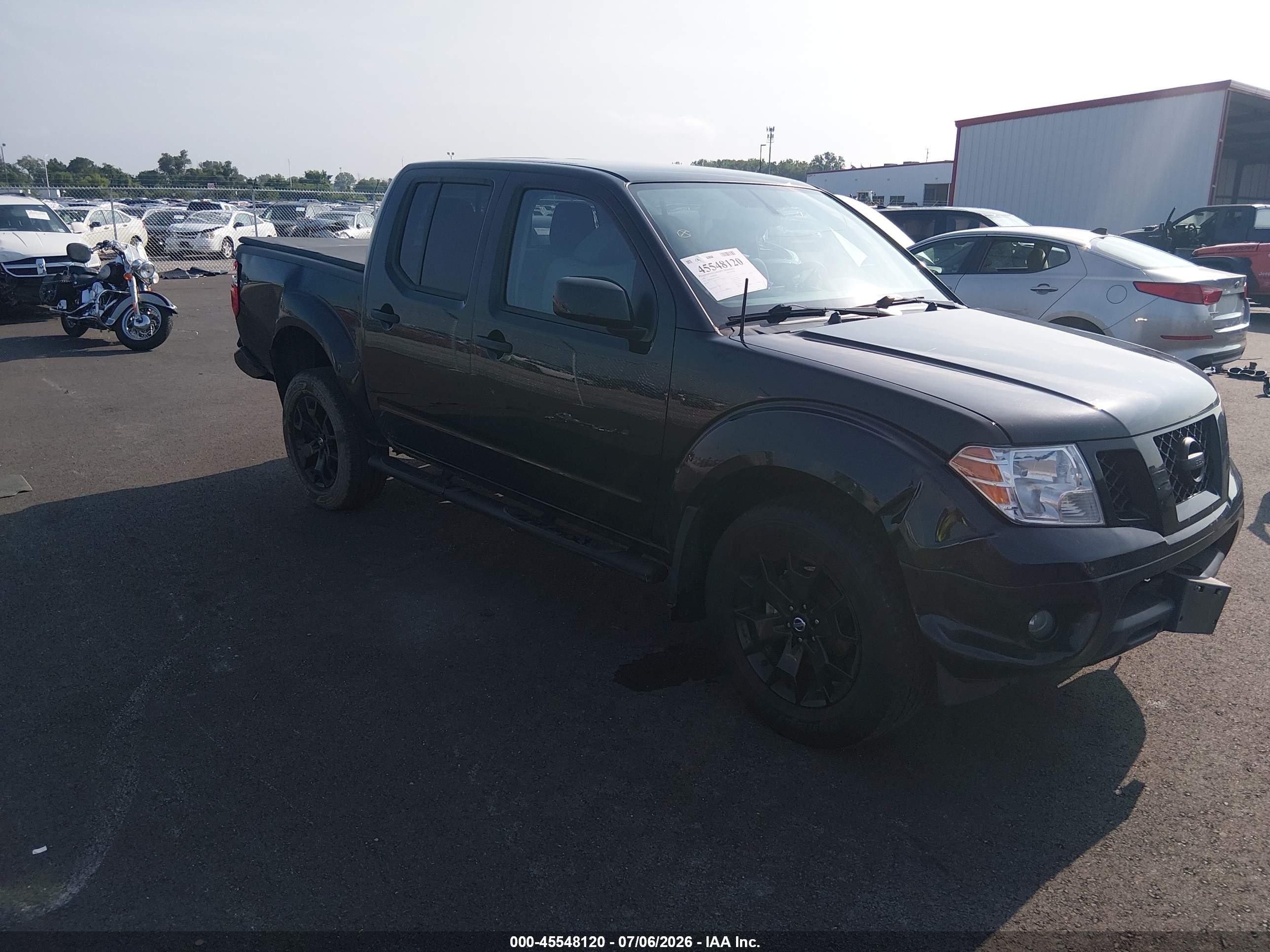 2020 Nissan Frontier SV, VIN 1N6ED0EA7LN709945 — Перед