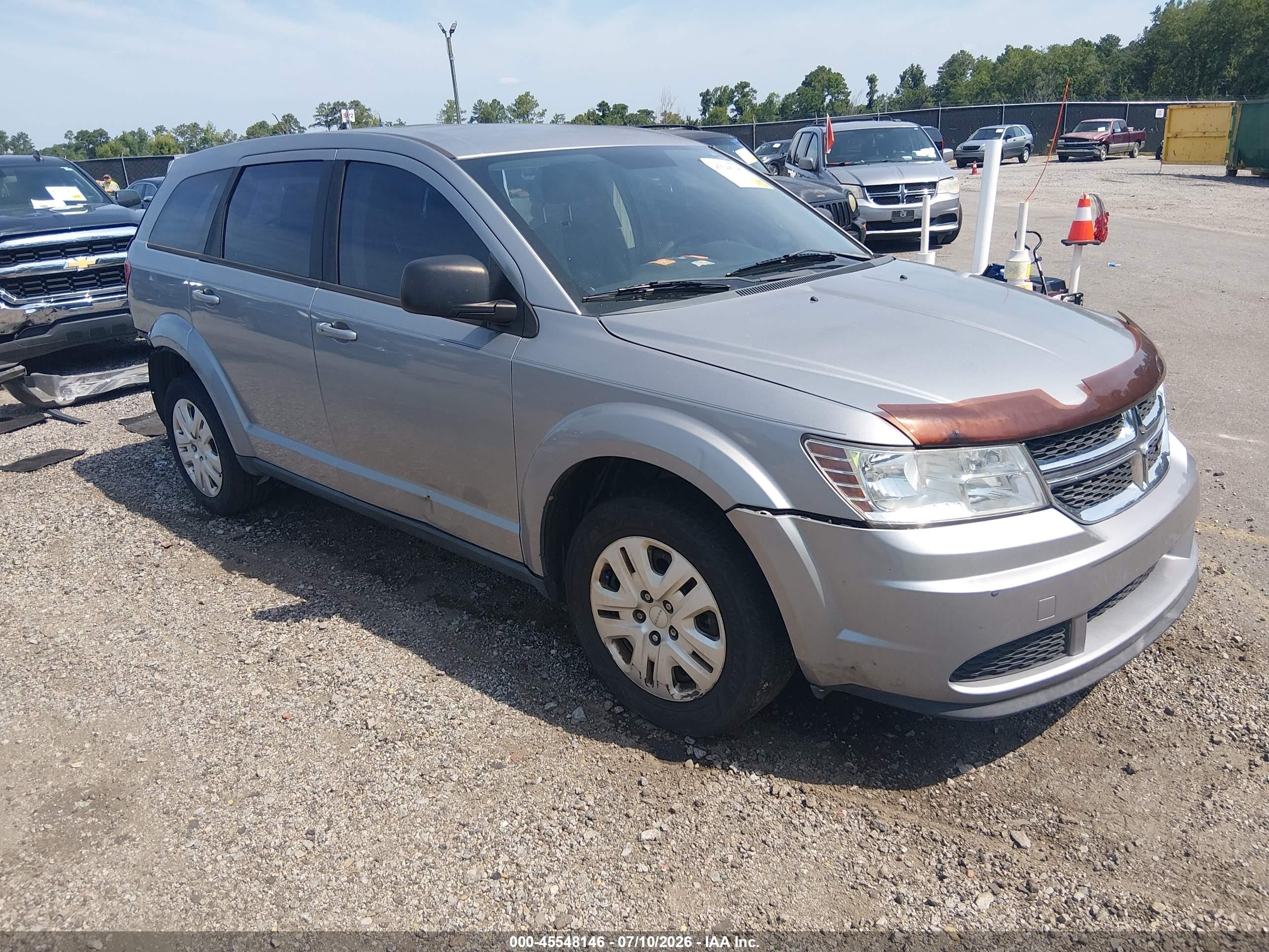 2015 Dodge Journey American Value, VIN 3C4PDCAB0FT698514 — Зад
