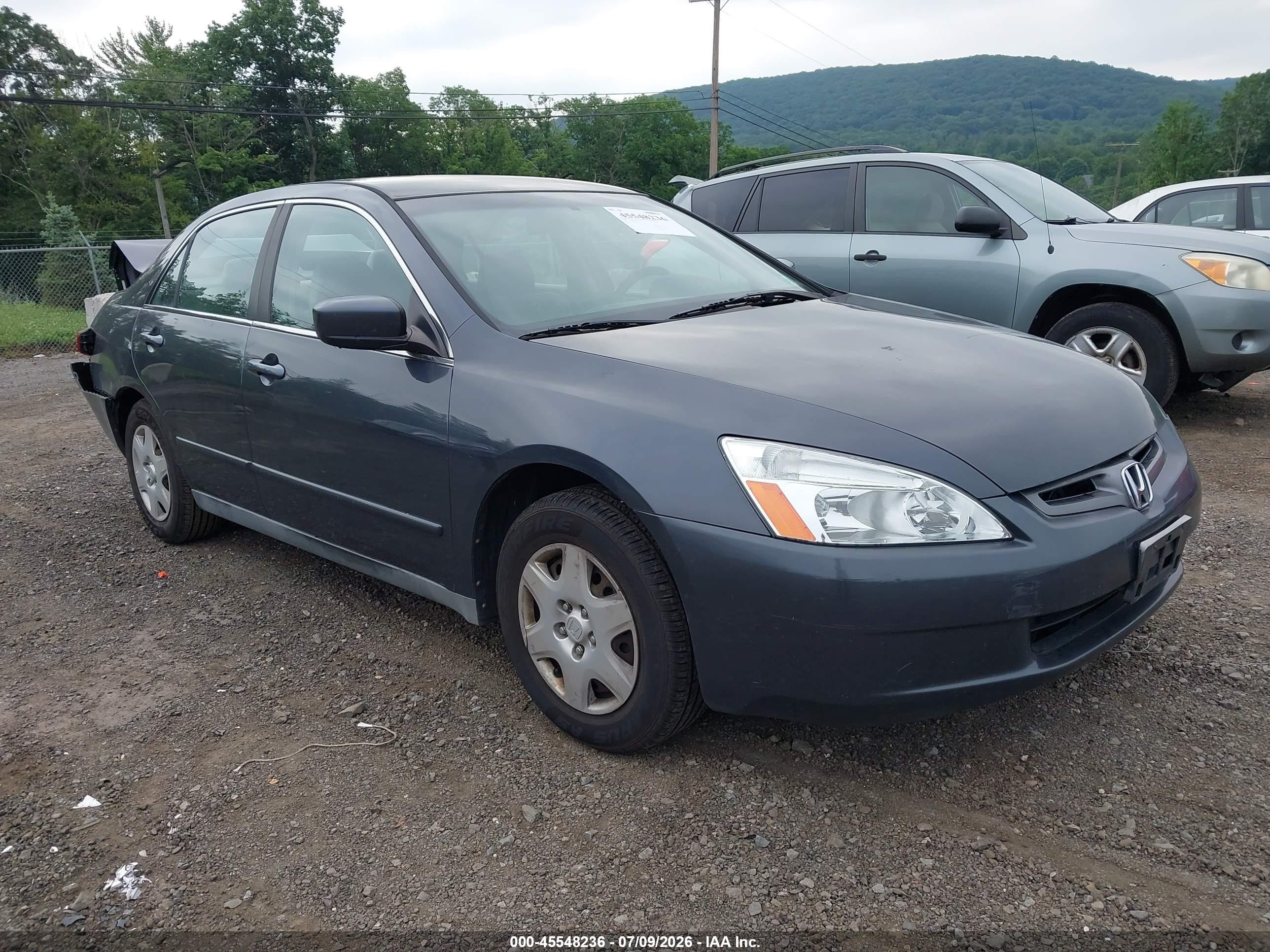2005 Honda Accord LX, VIN 1HGCM56455A072193 — Rear end