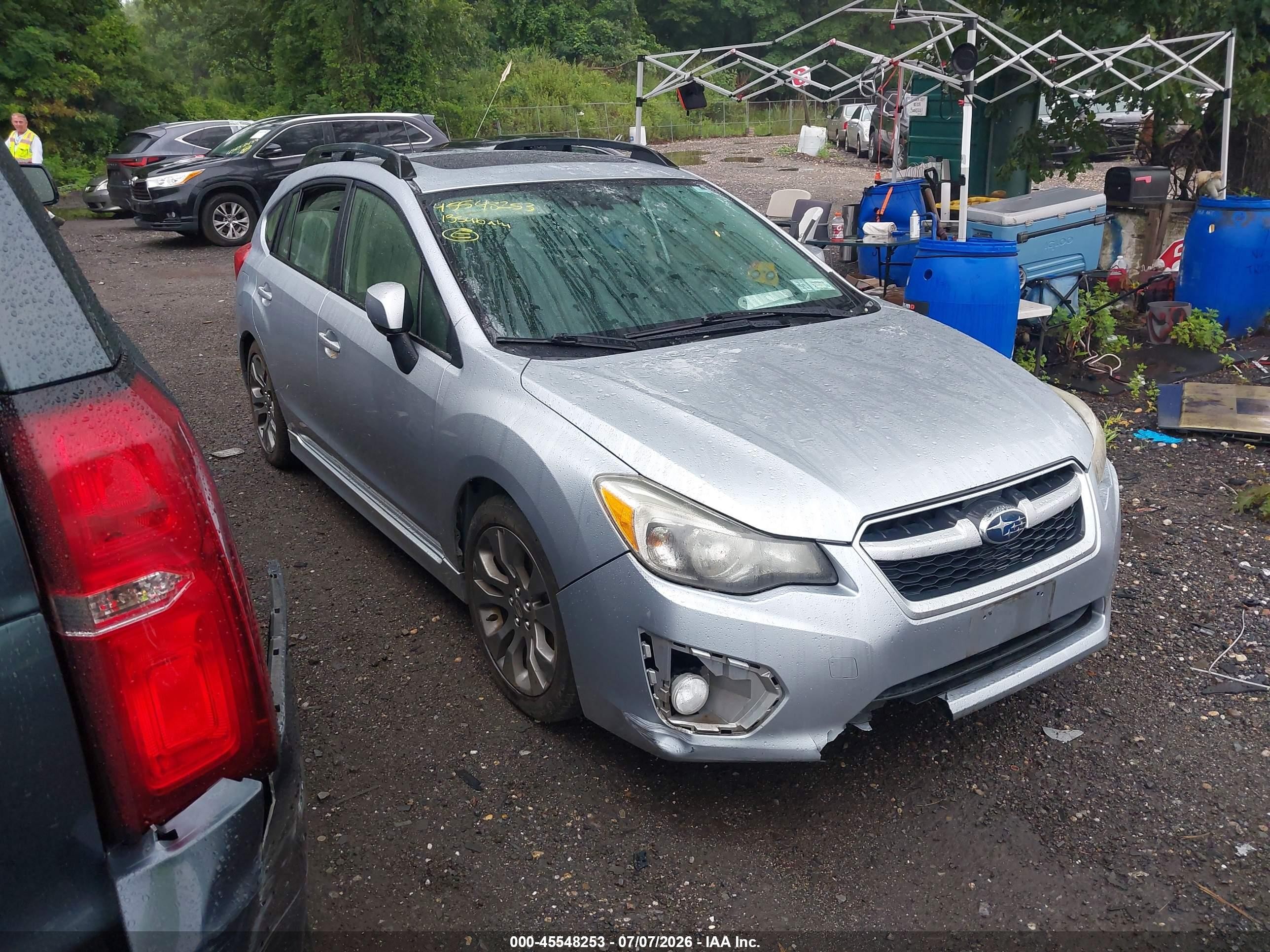 2013 Subaru Impreza Special Sports Limited, VIN JF1GPAU64D2813436 — Front end