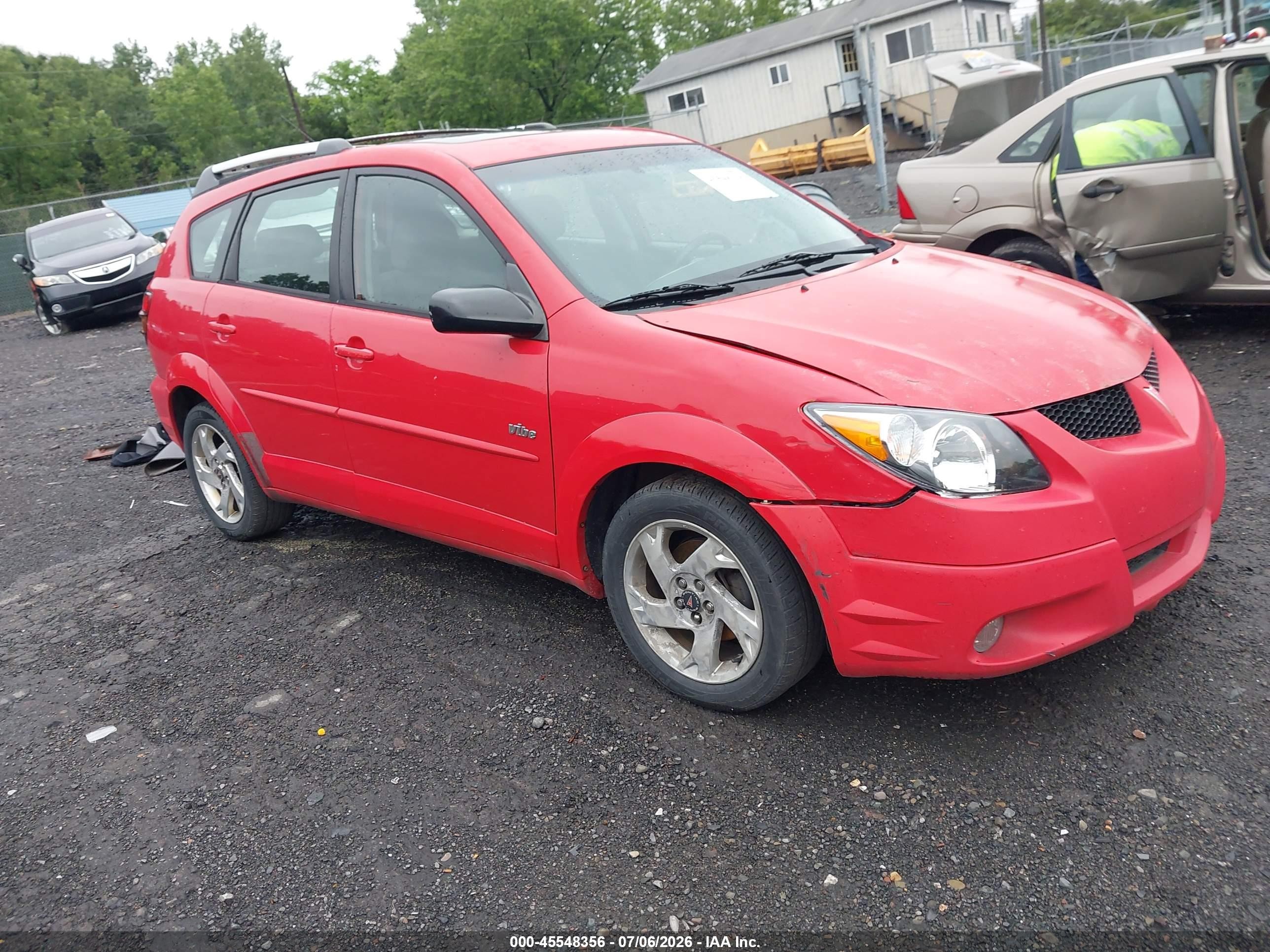 2003 Pontiac Vibe, VIN 5Y2SL62873Z481192 — Перед