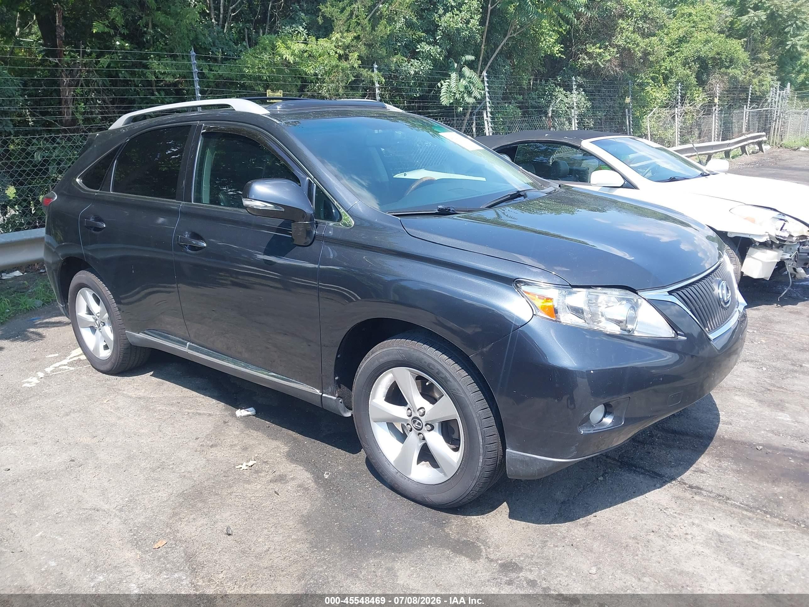 2011 Lexus RX 350, VIN 2T2BK1BA4BC089171 — Side
