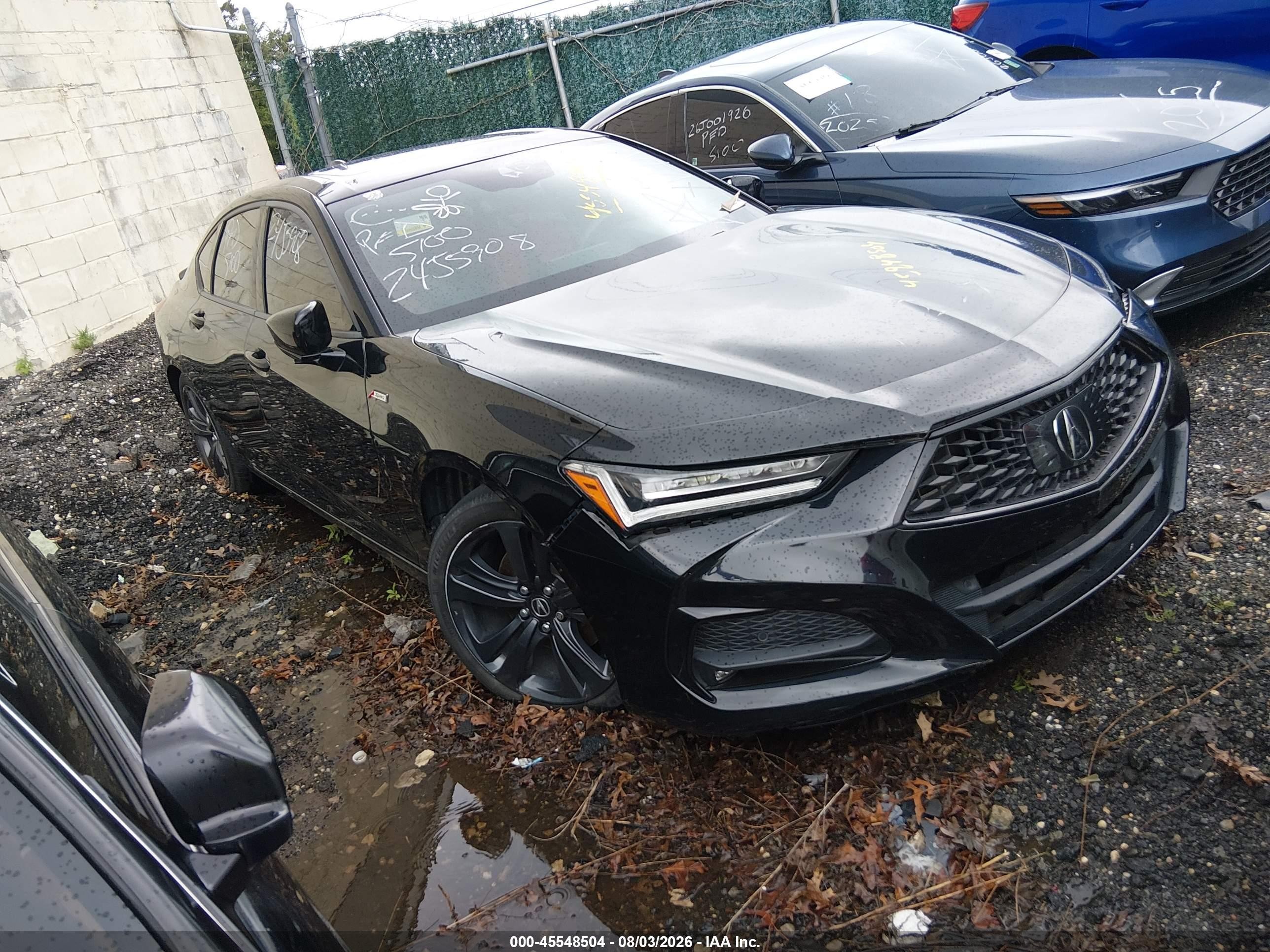 2023 Acura TLX w/A-Spec Package, VIN 19UUB6F50PA004332 — Front end
