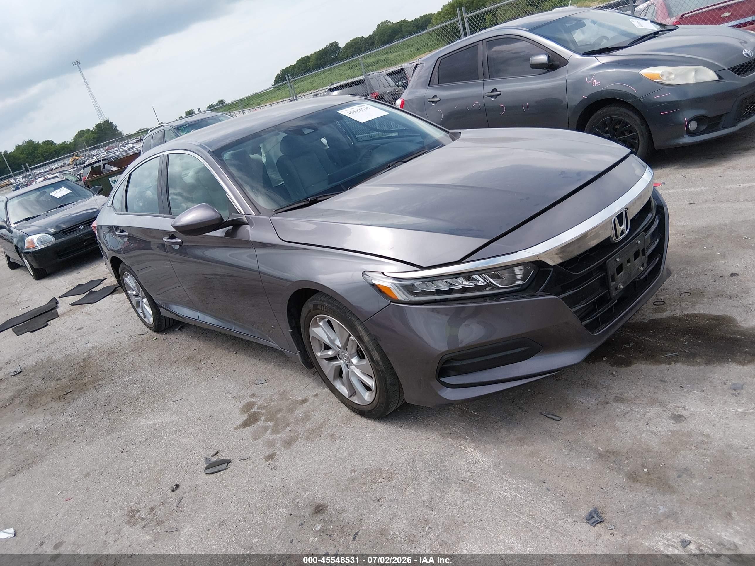 2020 Honda Accord LX, VIN 1HGCV1F14LA108805 — Side