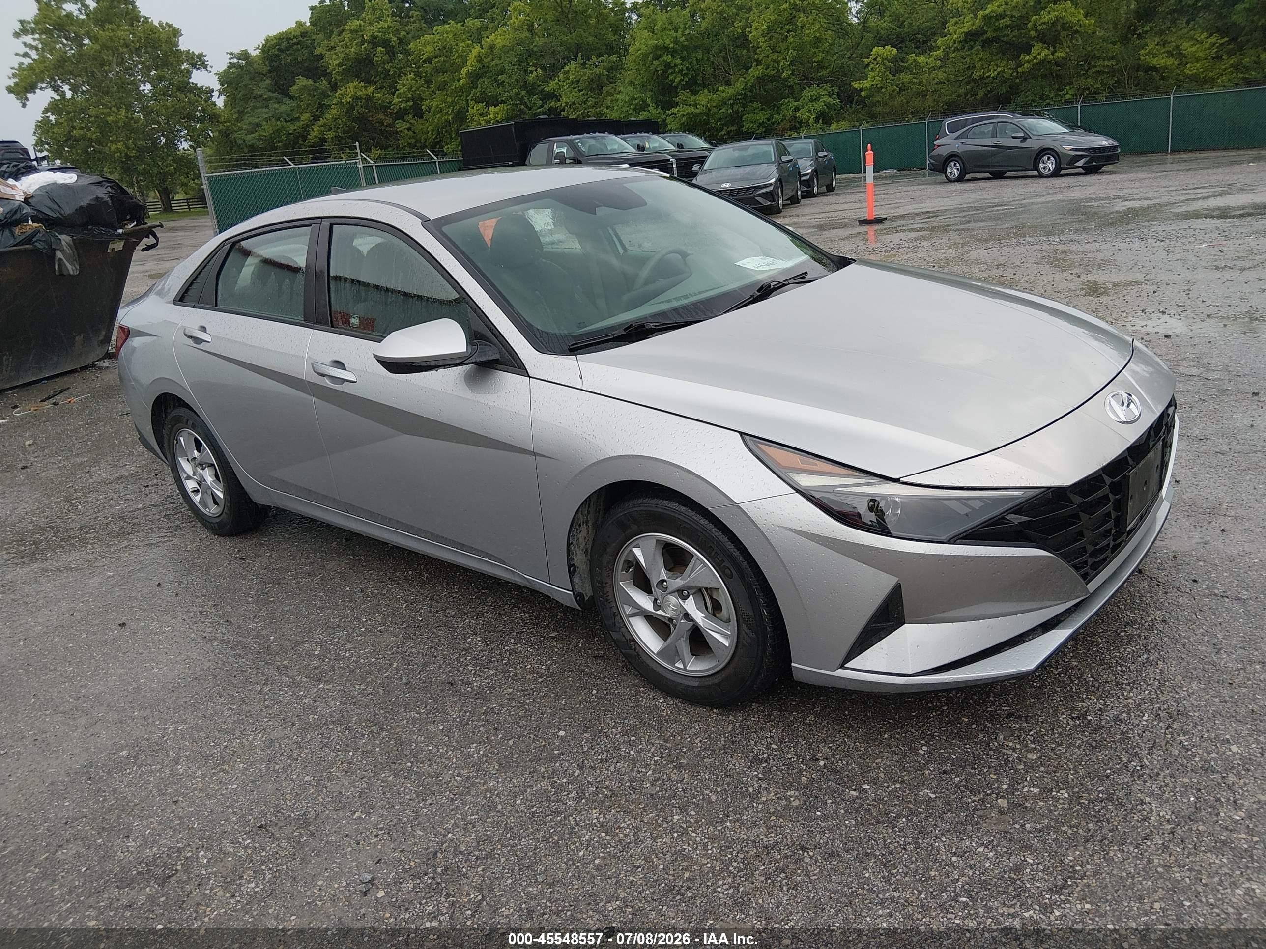2021 Hyundai Elantra SE, VIN 5NPLL4AGXMH050047 — Normal wear