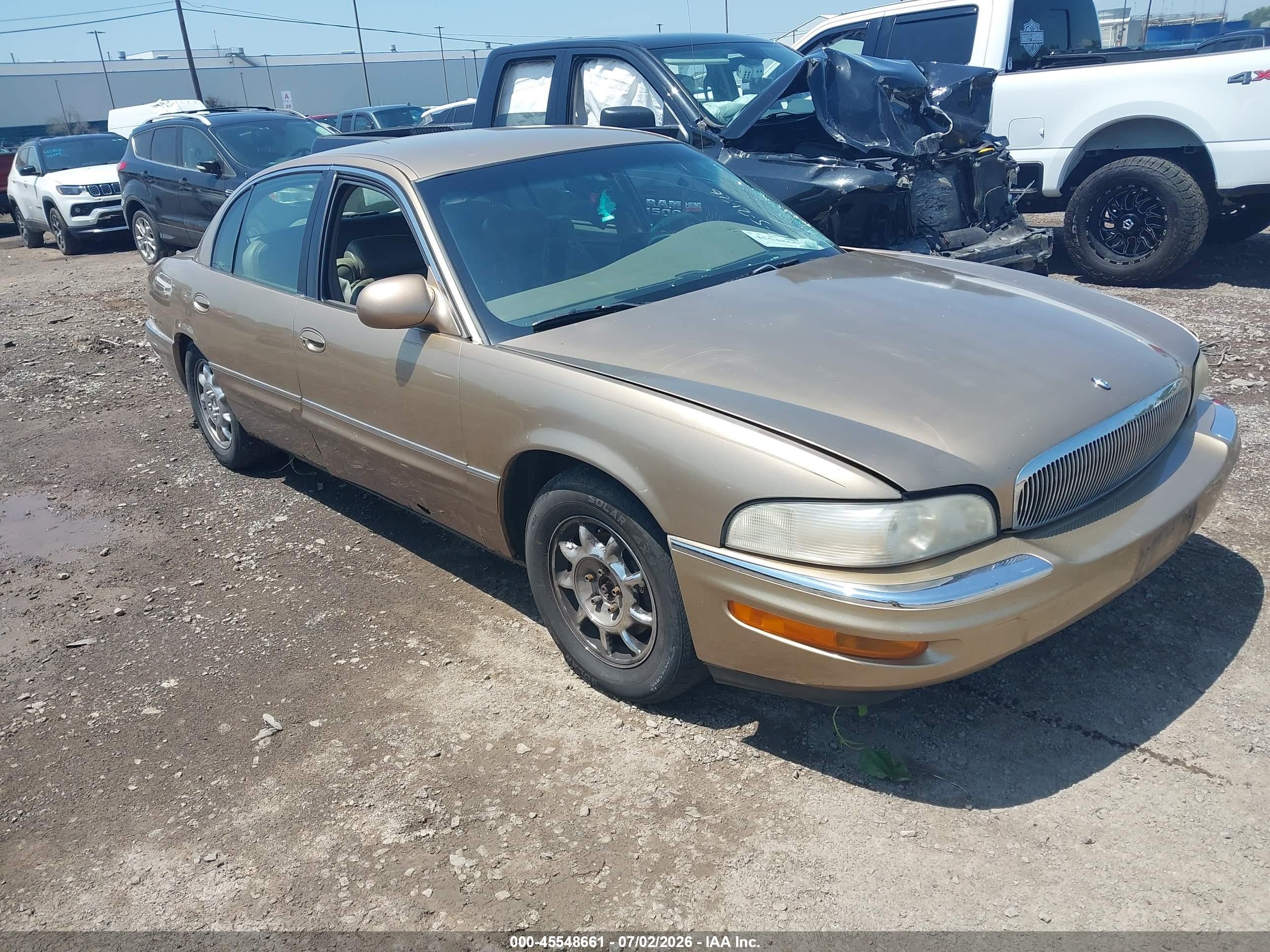 1999 Buick Park Avenue, VIN 1G4CW52K9X4639337 — Side