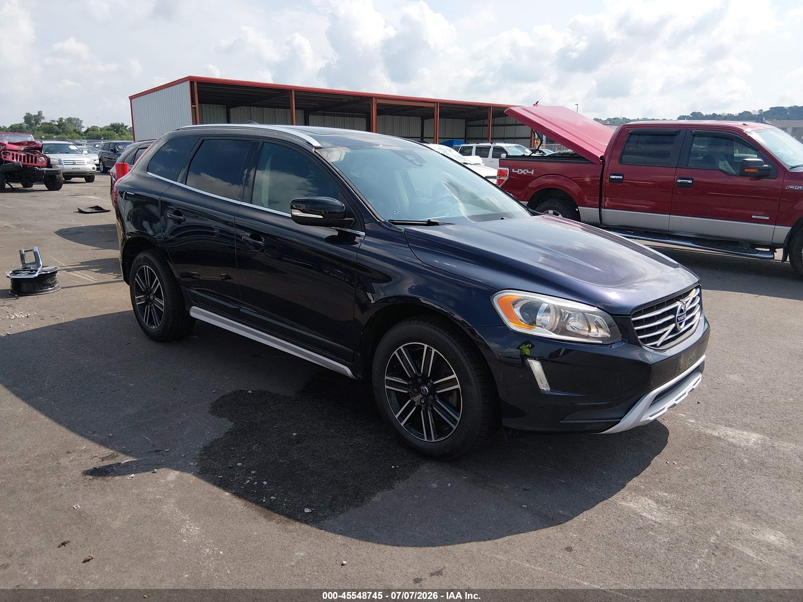 2017 Volvo XC60 Dynamic, VIN YV440MRR0H2015332 — Hail