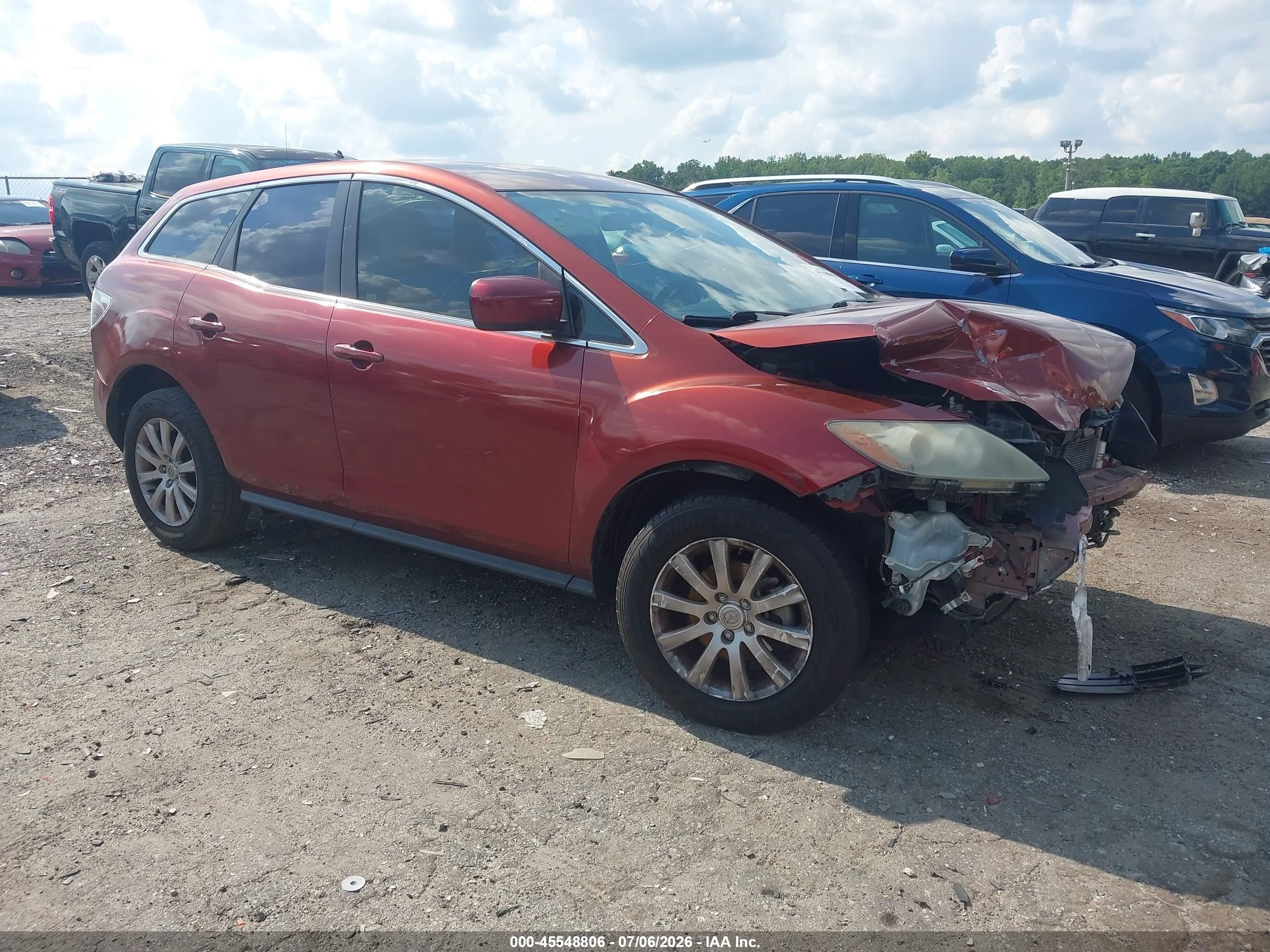 2010 Mazda CX-7 Sport, VIN JM3ER2W59A0315835 — Mechanical