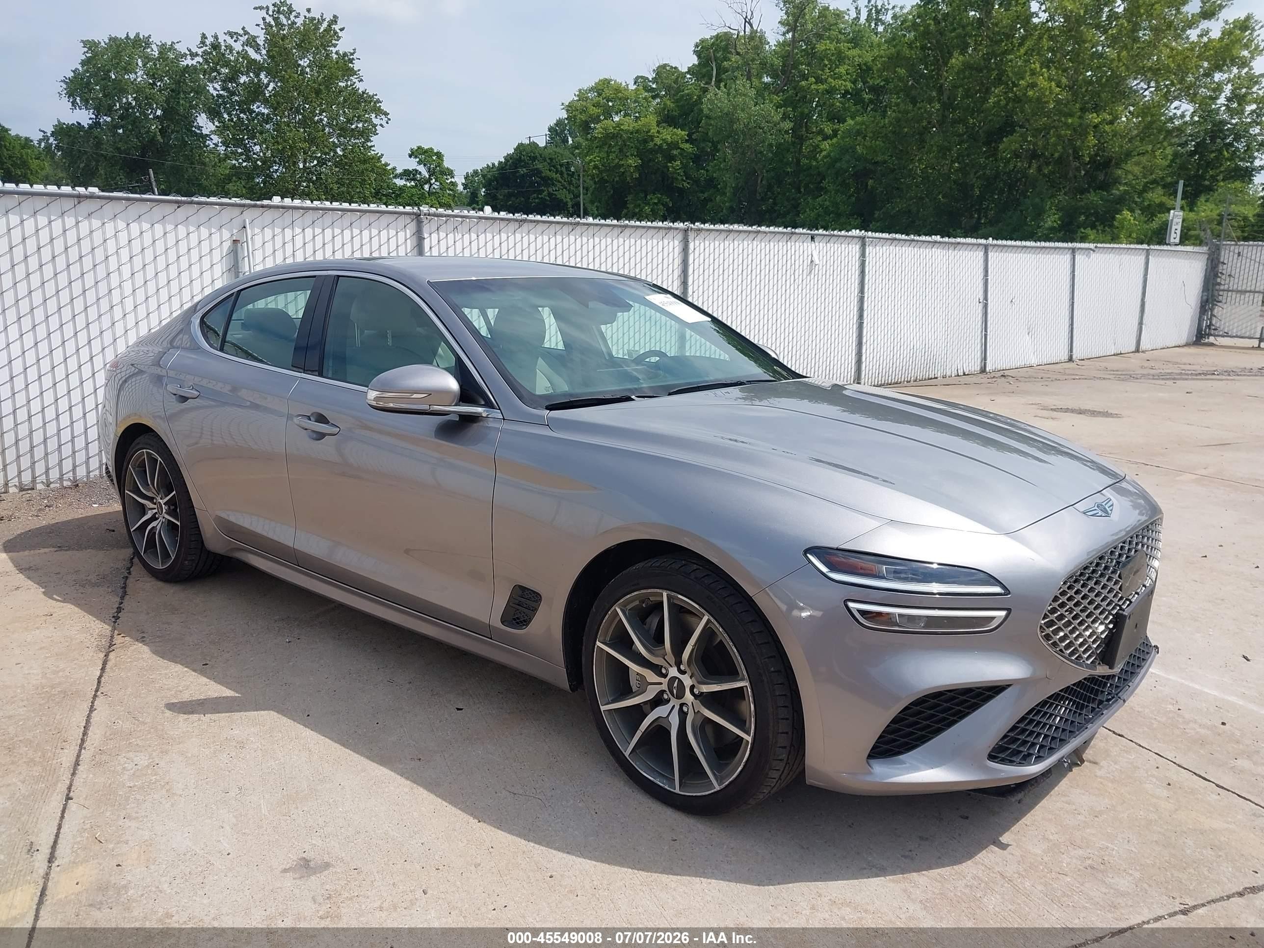 2025 Genesis G70 2.5T, VIN KMTG34SCXSU153681 — Перед
