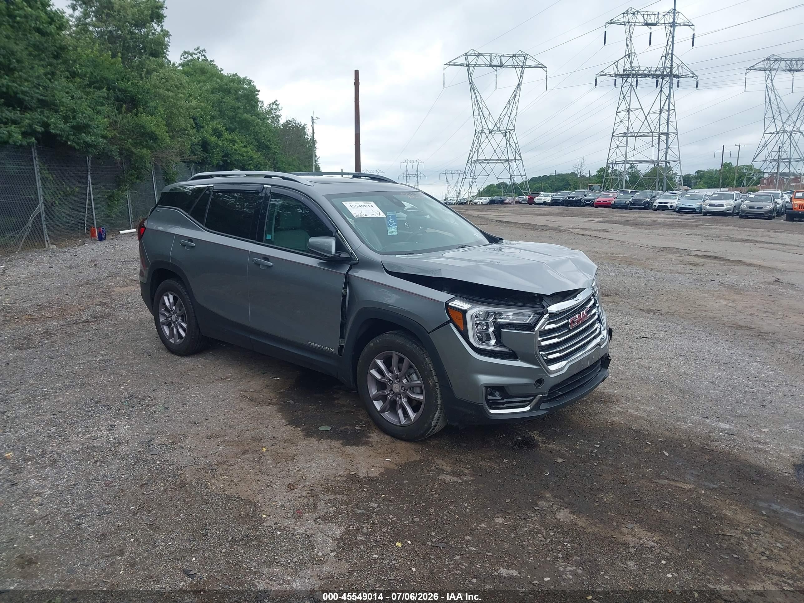 2023 GMC Terrain SLT, VIN 3GKALVEG1PL225592 — Front end
