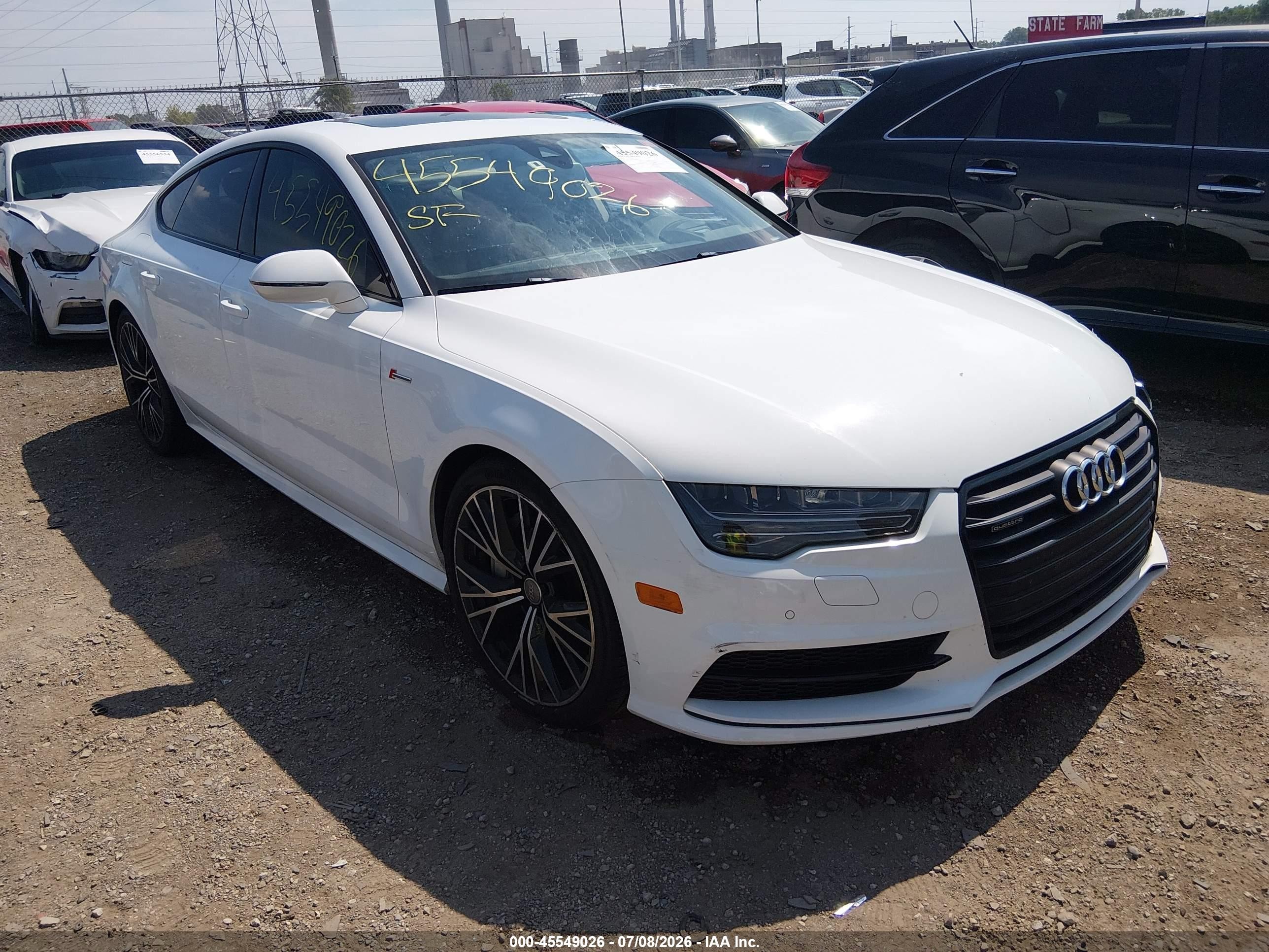 2016 Audi A7 Prestige, VIN WAU2GAFC4GN000654 — Front end